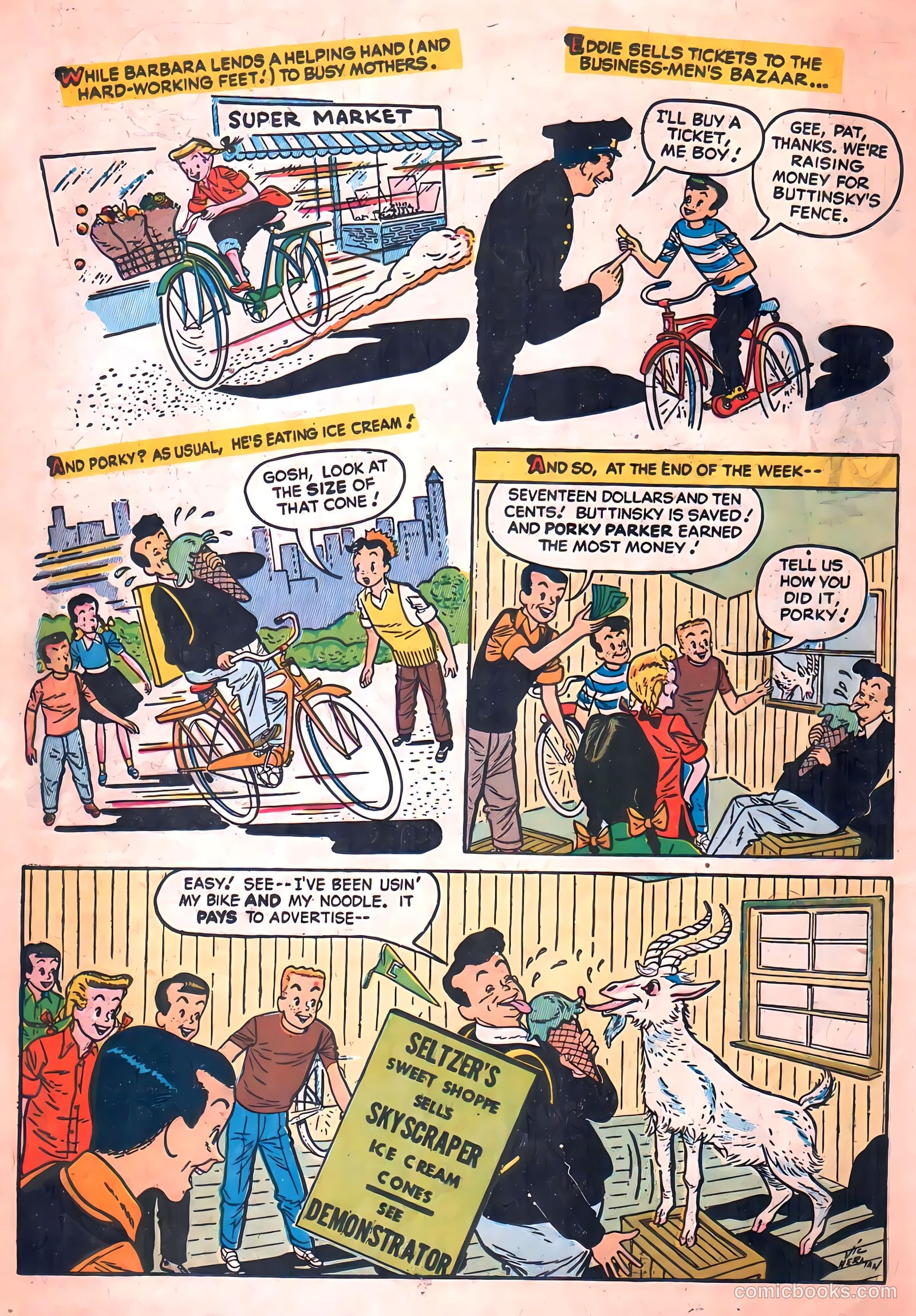 Bike Comics #nn (1949) — page 12 of 15