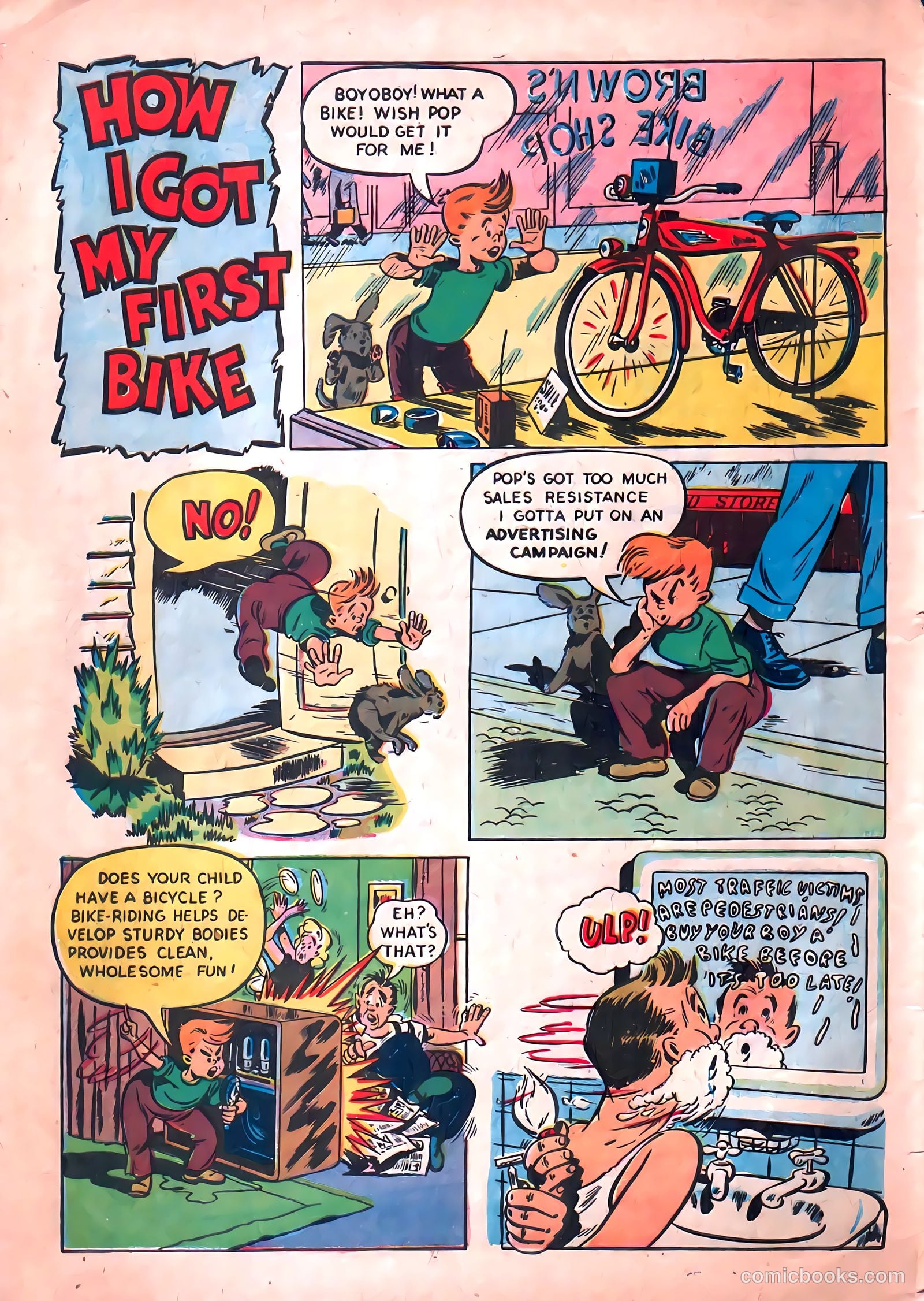 Bike Comics #nn (1949) — page 14 of 15