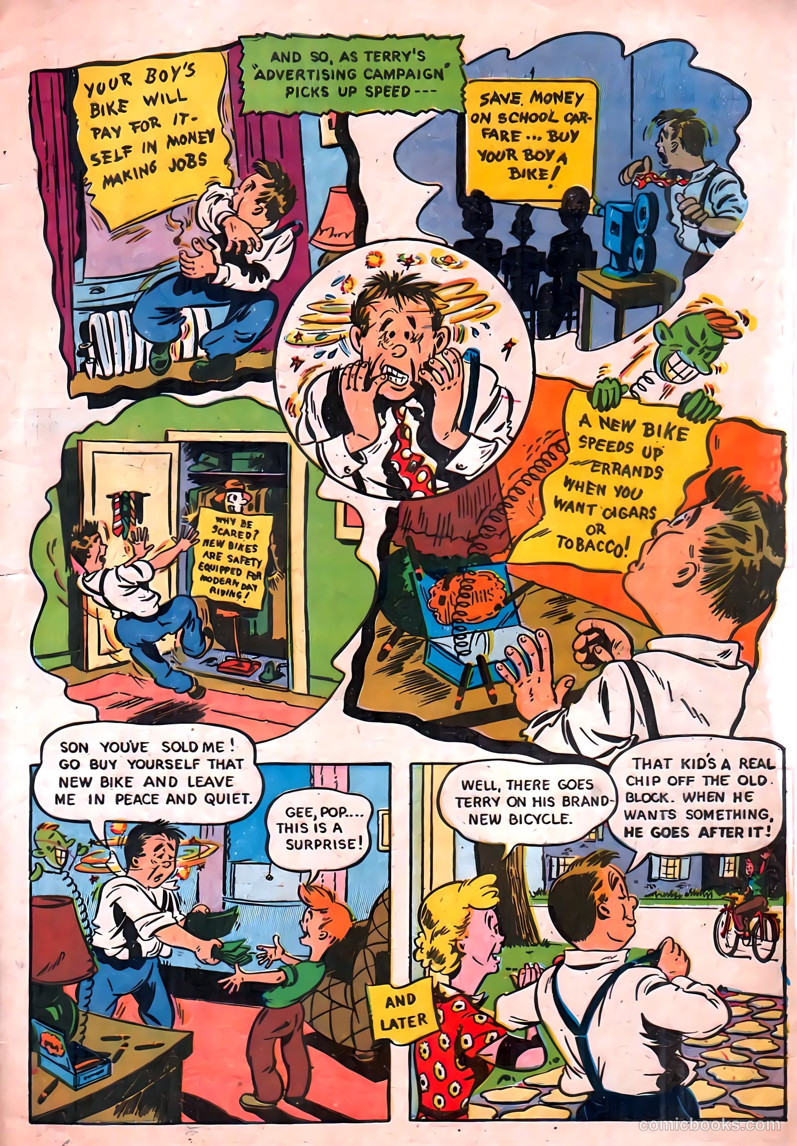 Bike Comics #nn (1949) — page 15 of 15