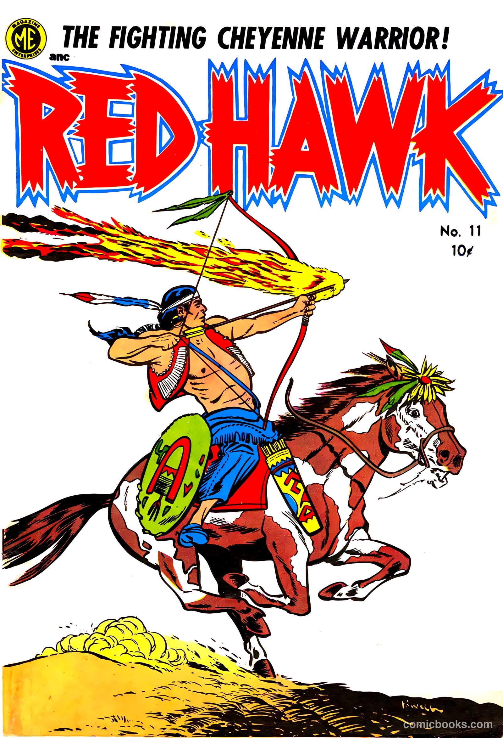 A-1 Comics 90 - Red Hawk #11