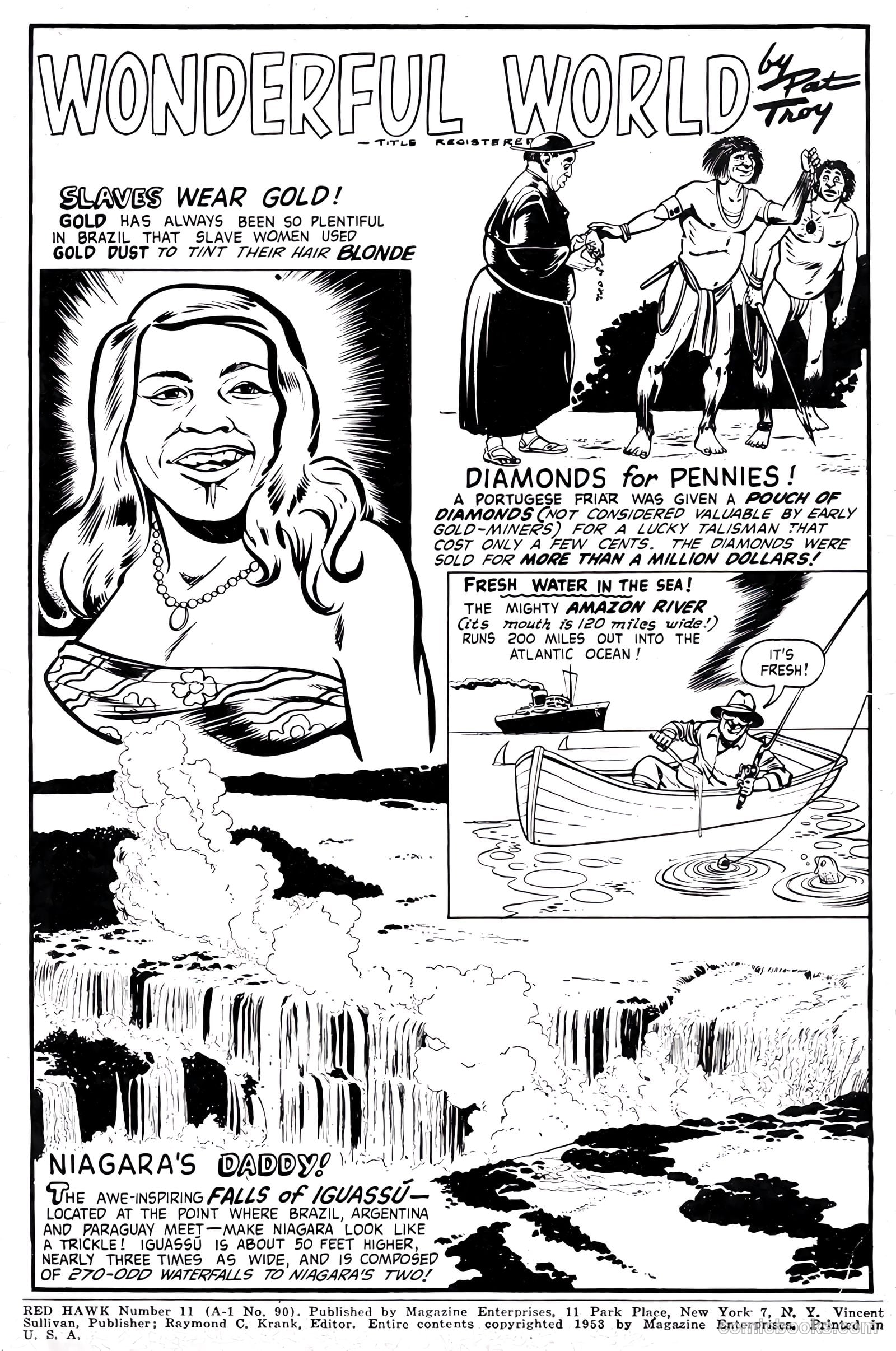 A-1 Comics 90 - Red Hawk #11 — page 2 of 36