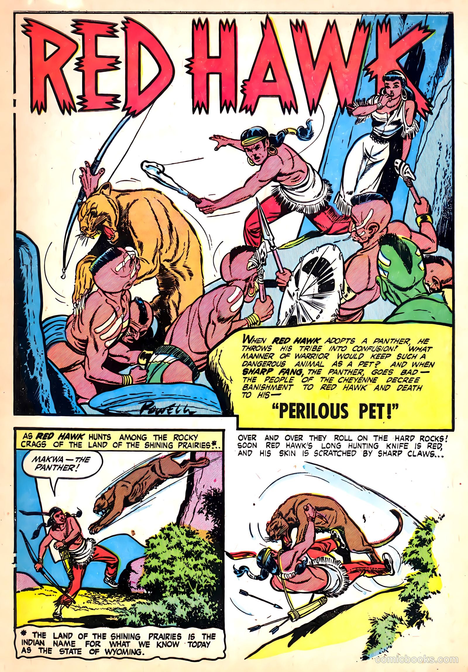 A-1 Comics 90 - Red Hawk #11 — page 3 of 36