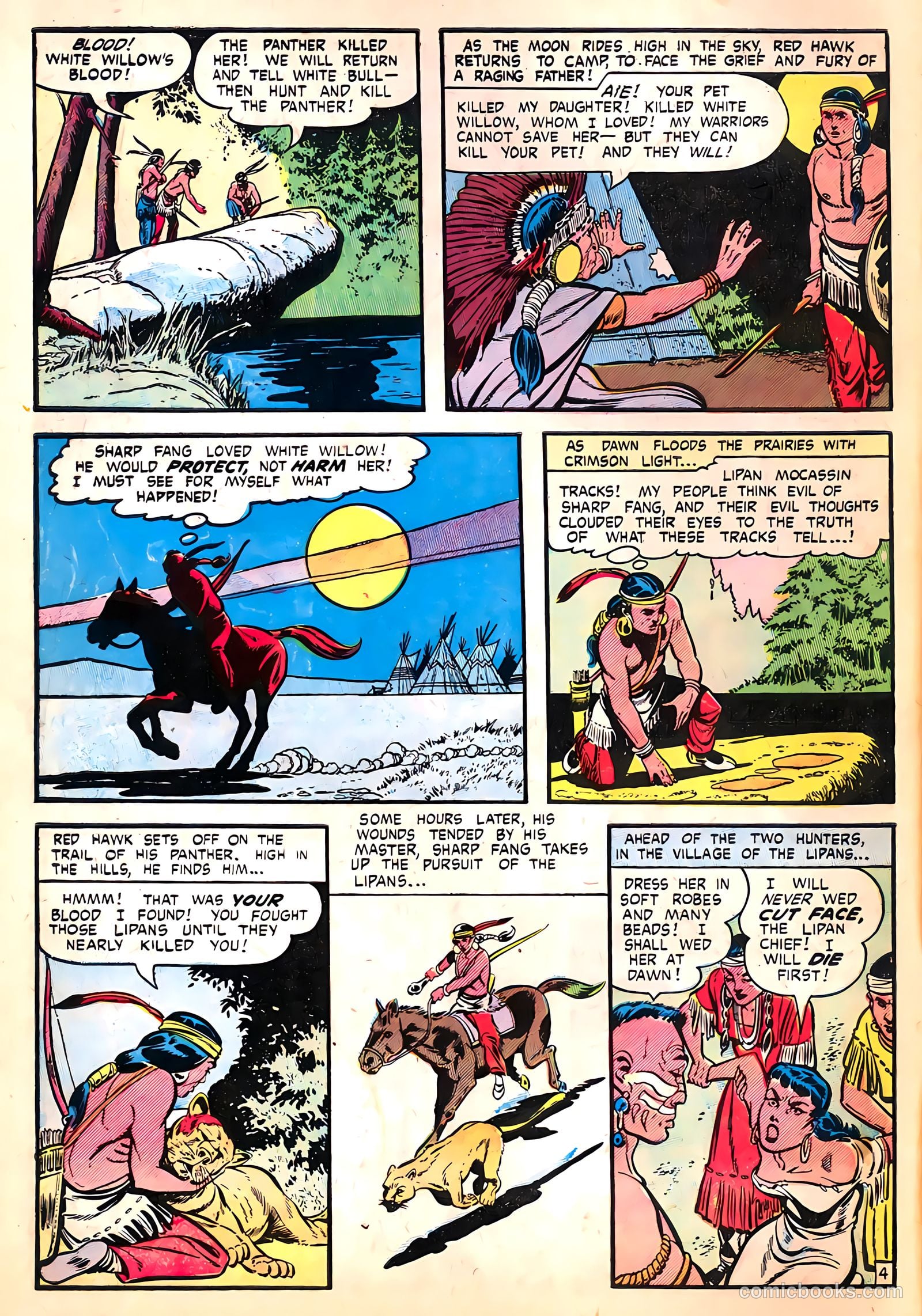 A-1 Comics 90 - Red Hawk #11 — page 6 of 36