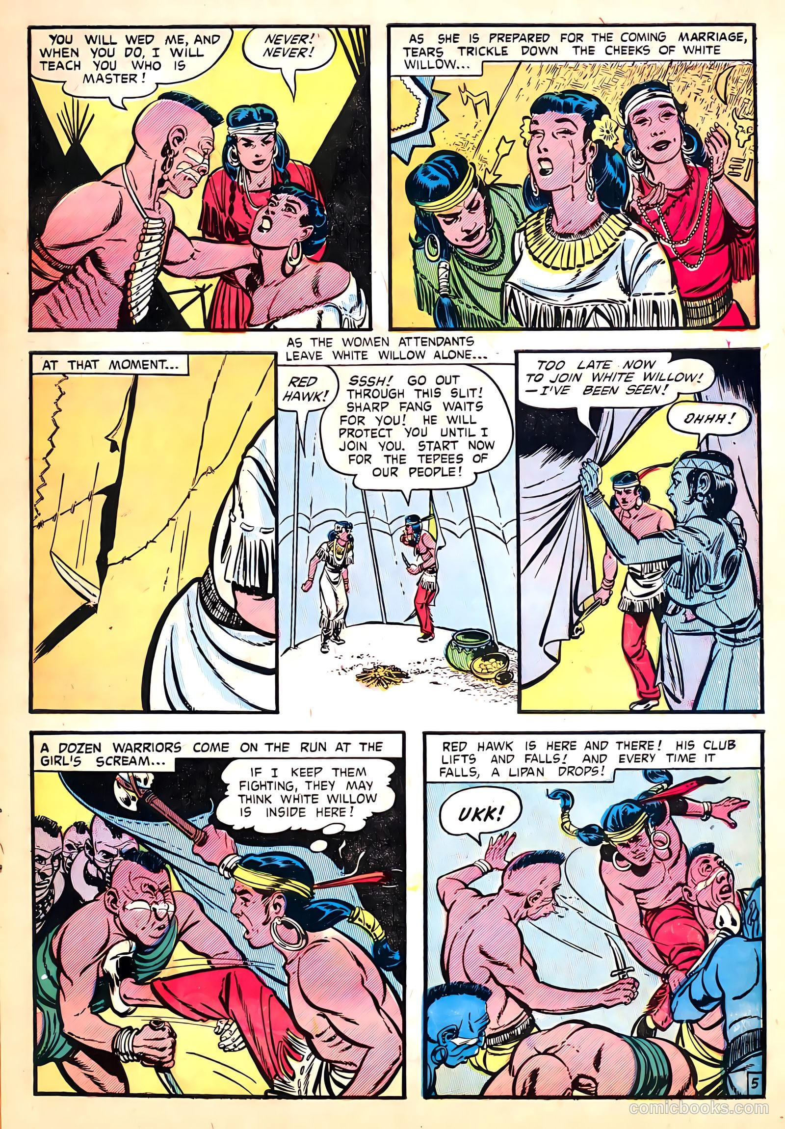 A-1 Comics 90 - Red Hawk #11 — page 7 of 36