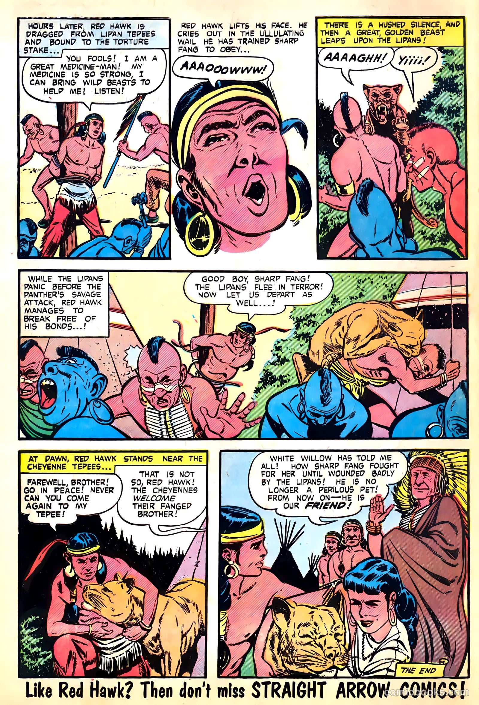 A-1 Comics 90 - Red Hawk #11 — page 10 of 36