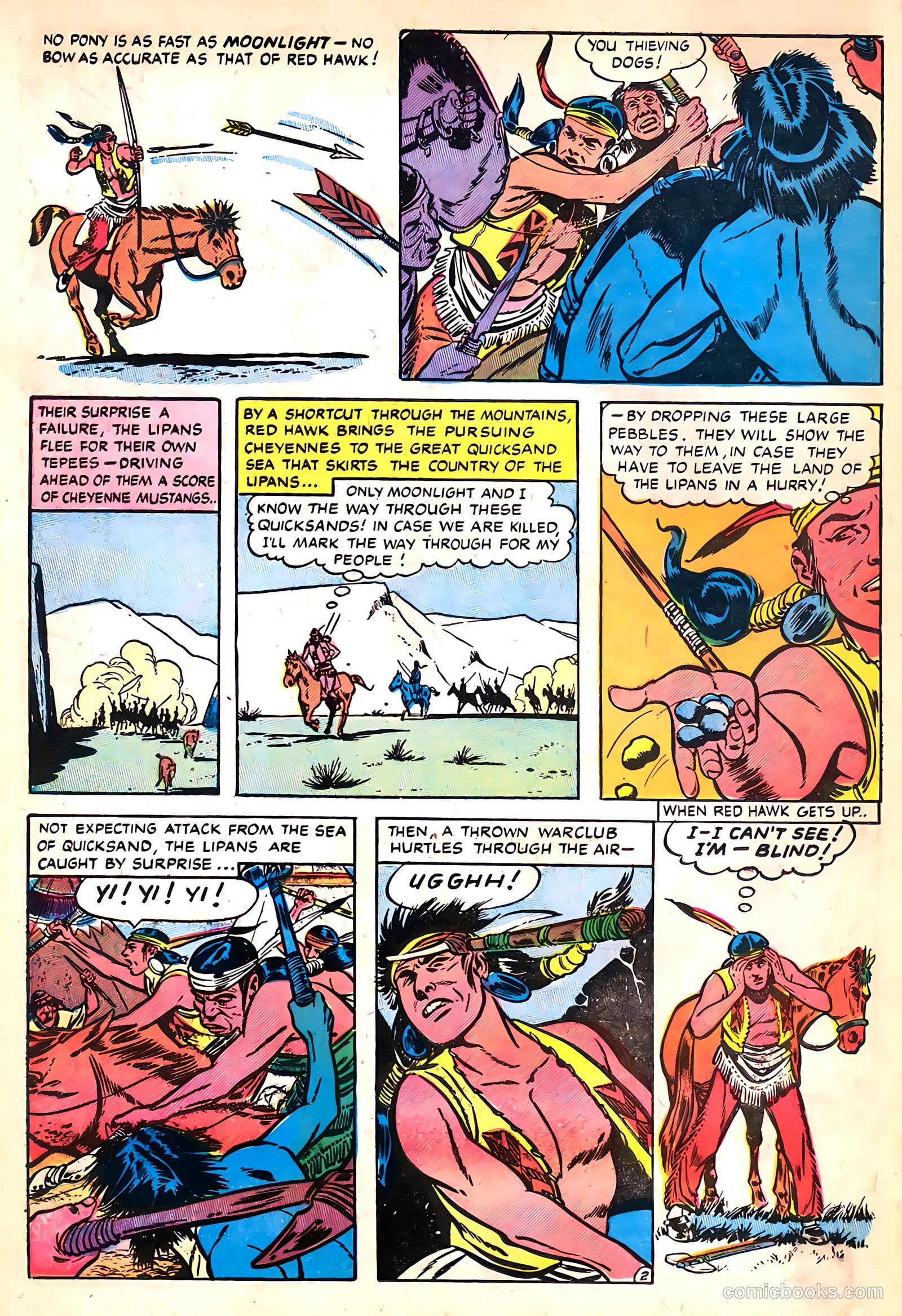 A-1 Comics 90 - Red Hawk #11 — page 12 of 36