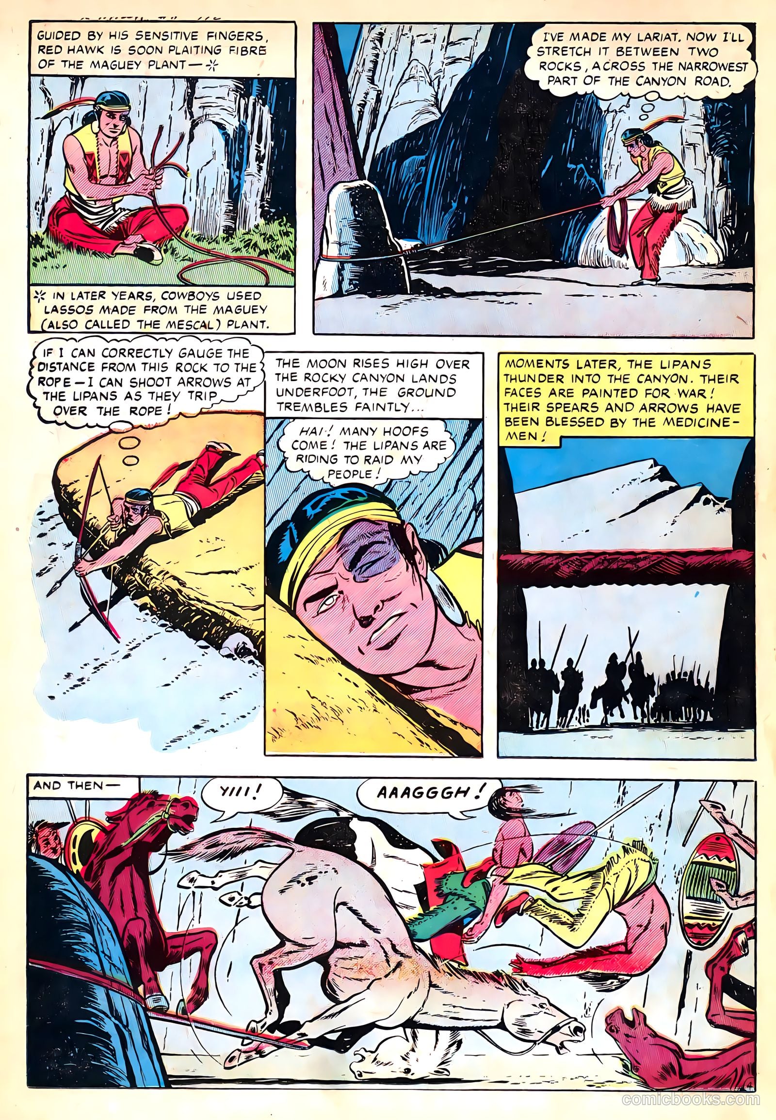 A-1 Comics 90 - Red Hawk #11 — page 14 of 36