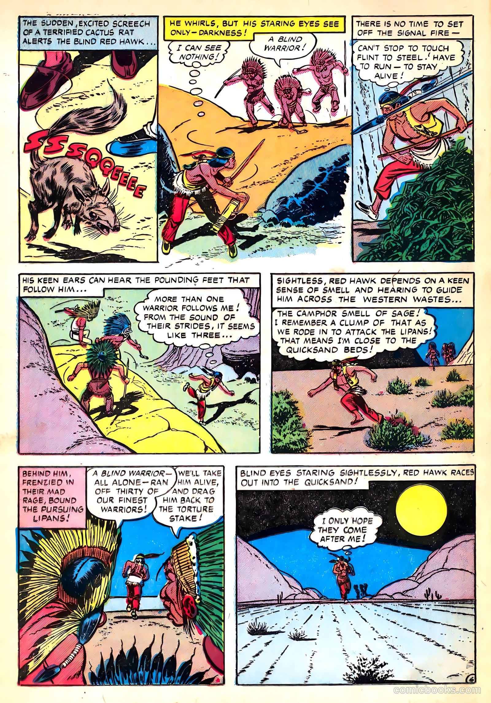 A-1 Comics 90 - Red Hawk #11 — page 16 of 36