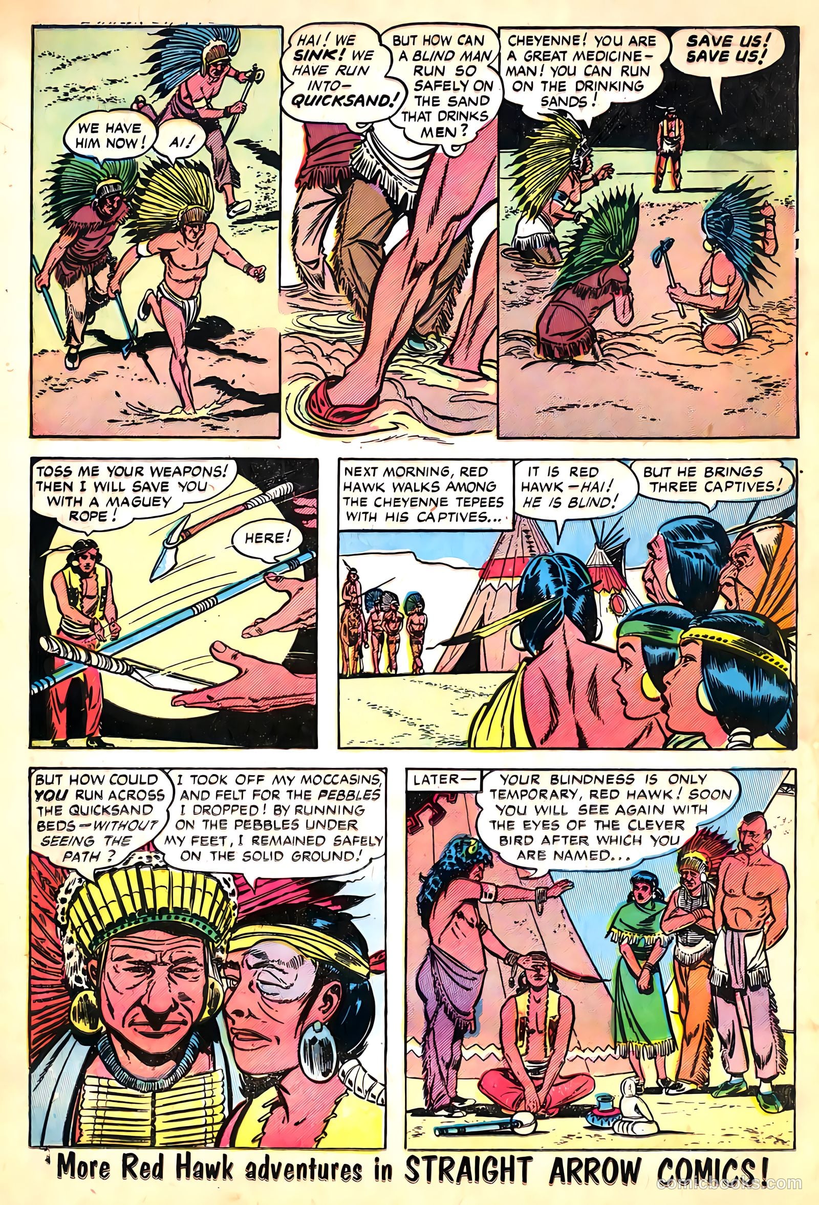 A-1 Comics 90 - Red Hawk #11 — page 18 of 36
