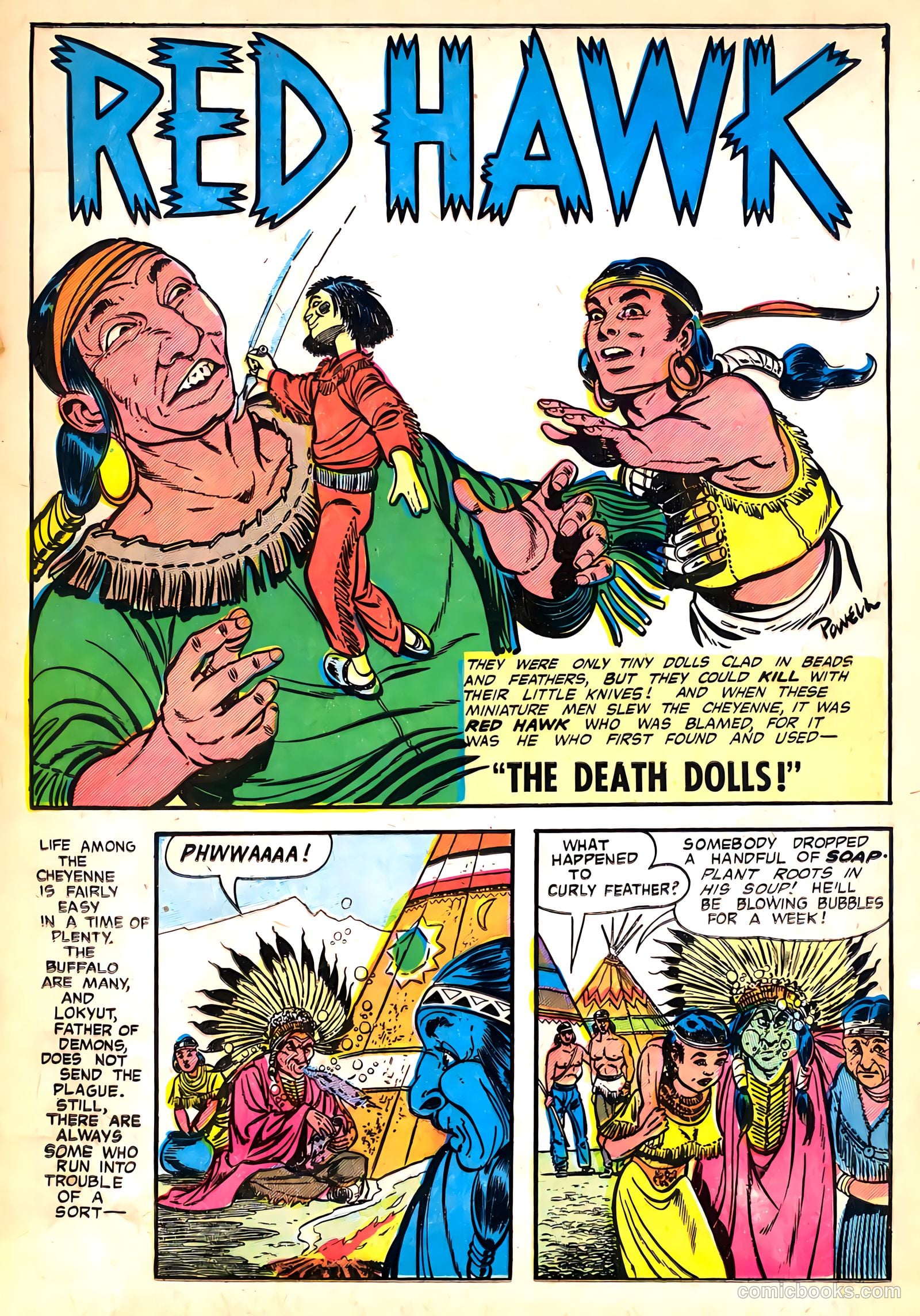 A-1 Comics 90 - Red Hawk #11 — page 19 of 36