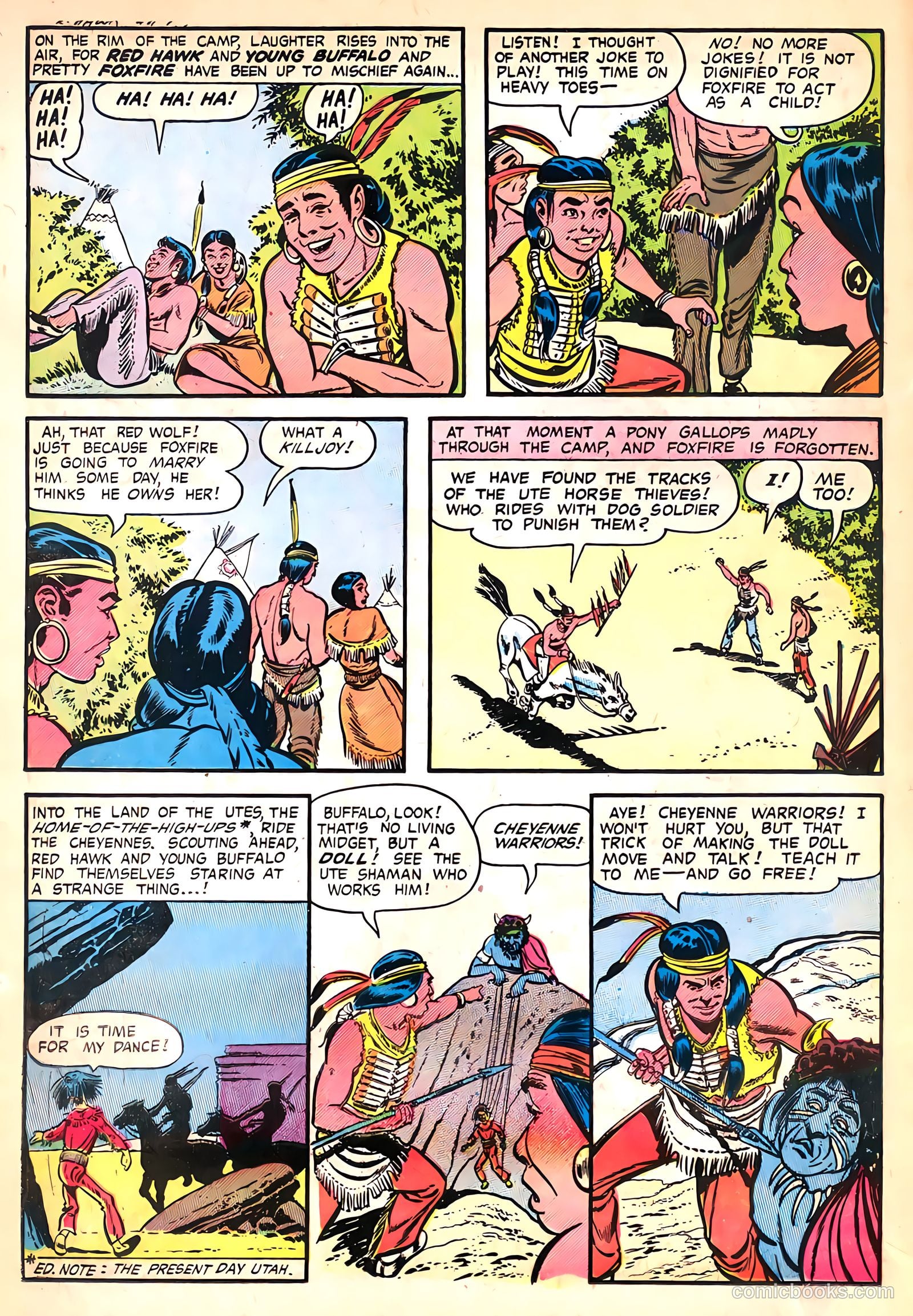A-1 Comics 90 - Red Hawk #11 — page 20 of 36