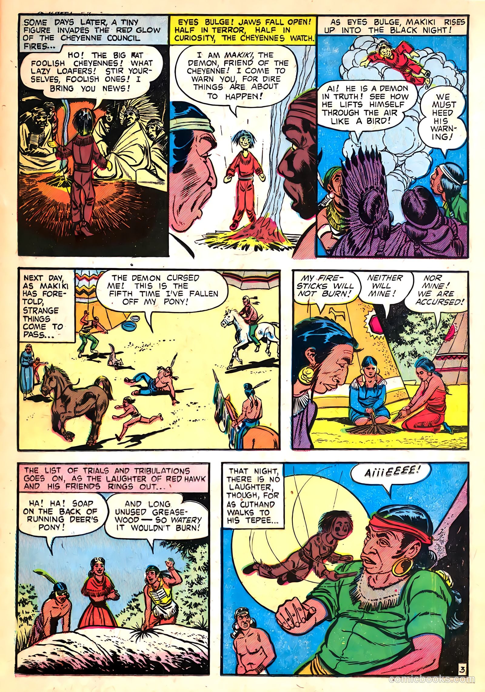 A-1 Comics 90 - Red Hawk #11 — page 21 of 36