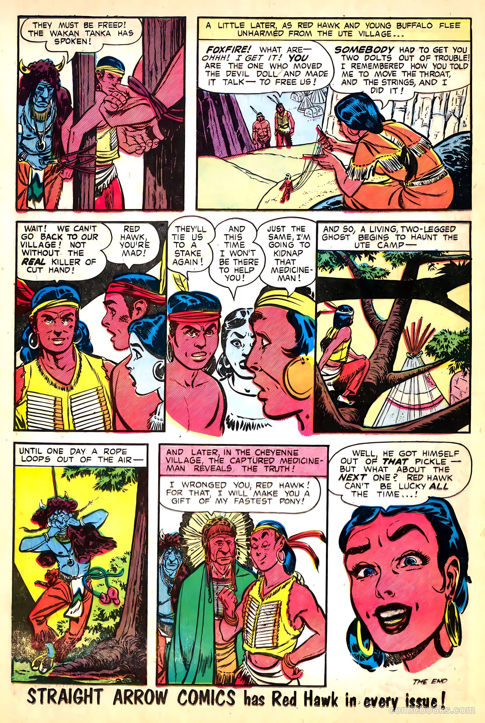 A-1 Comics 90 - Red Hawk #11 — page 26 of 36
