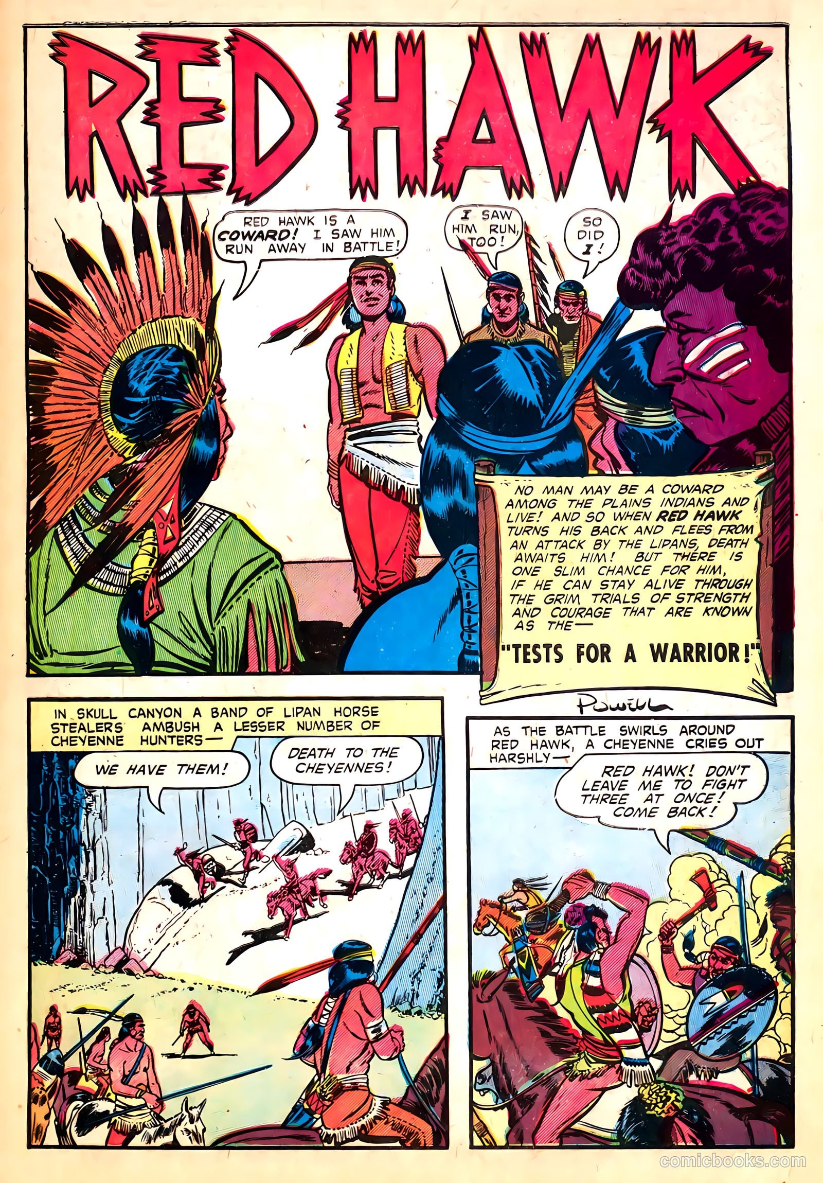 A-1 Comics 90 - Red Hawk #11 — page 27 of 36