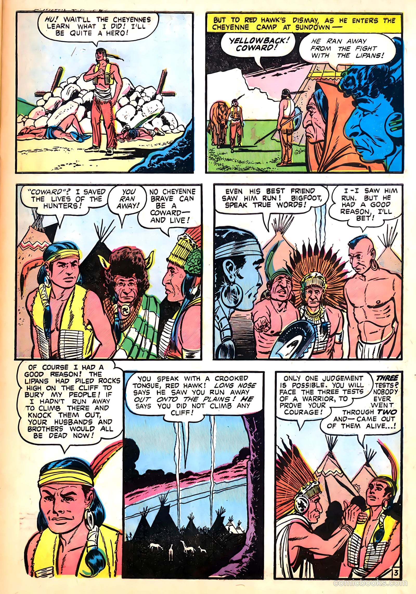 A-1 Comics 90 - Red Hawk #11 — page 29 of 36