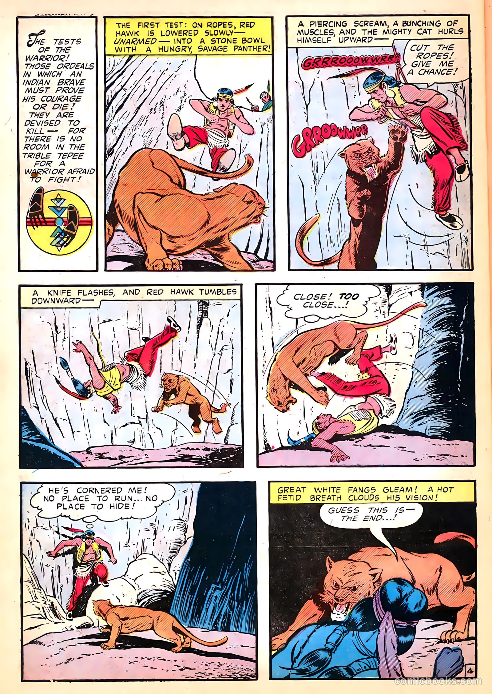 A-1 Comics 90 - Red Hawk #11 — page 30 of 36