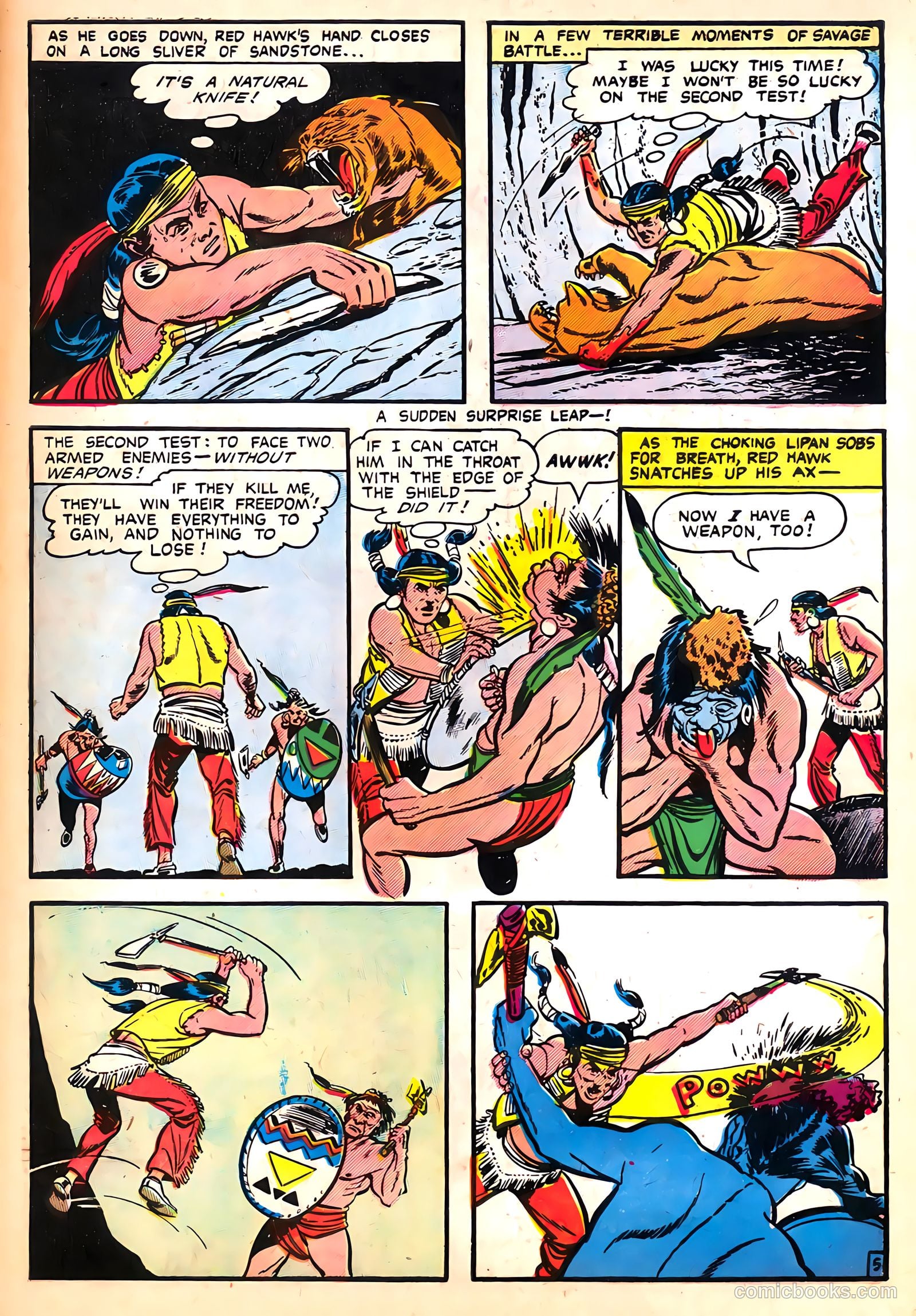 A-1 Comics 90 - Red Hawk #11 — page 31 of 36