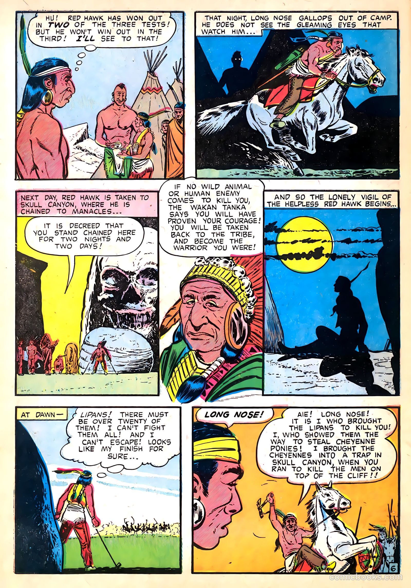 A-1 Comics 90 - Red Hawk #11 — page 32 of 36