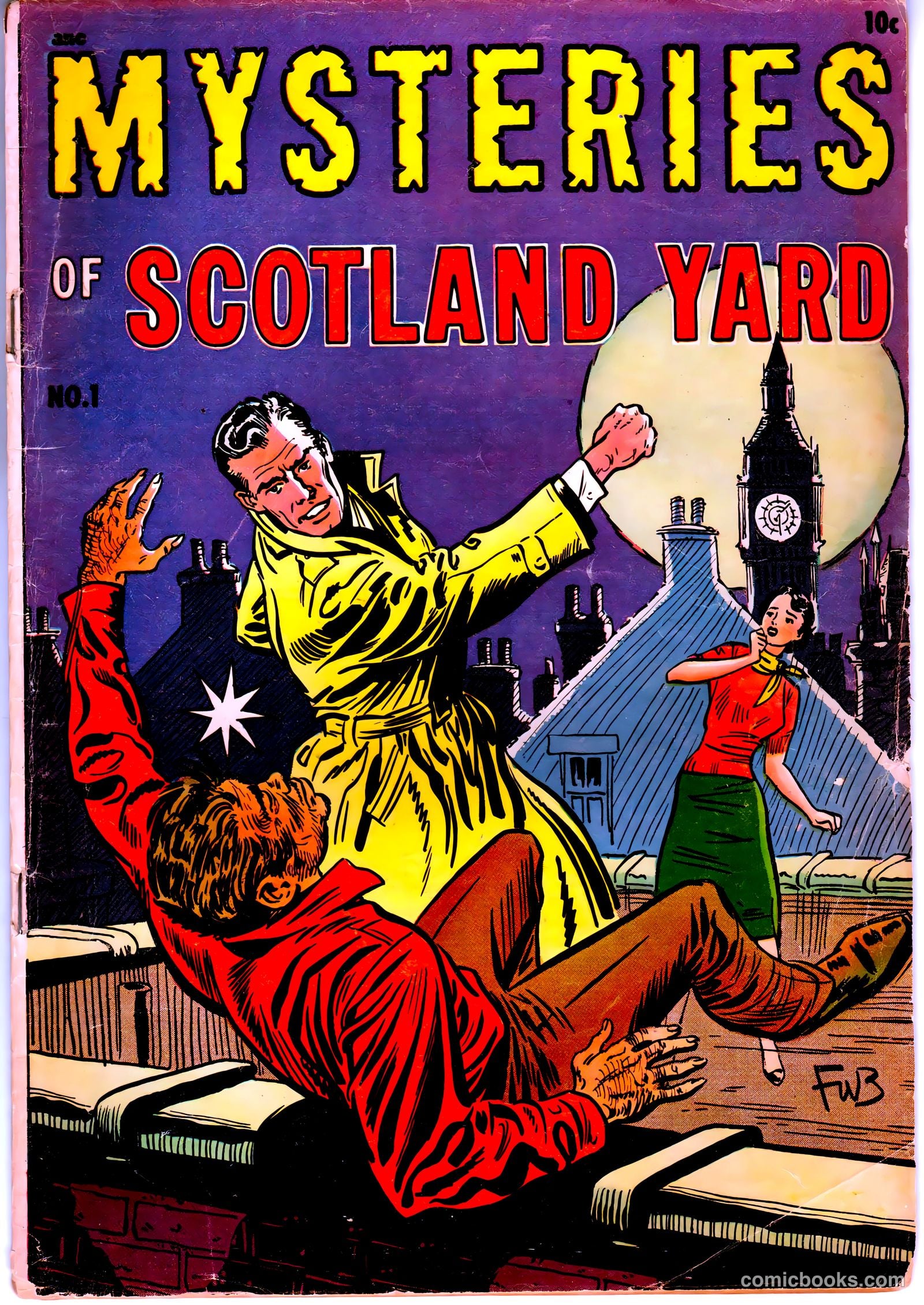 A-1 Comics 121 - Scotland Yard #1