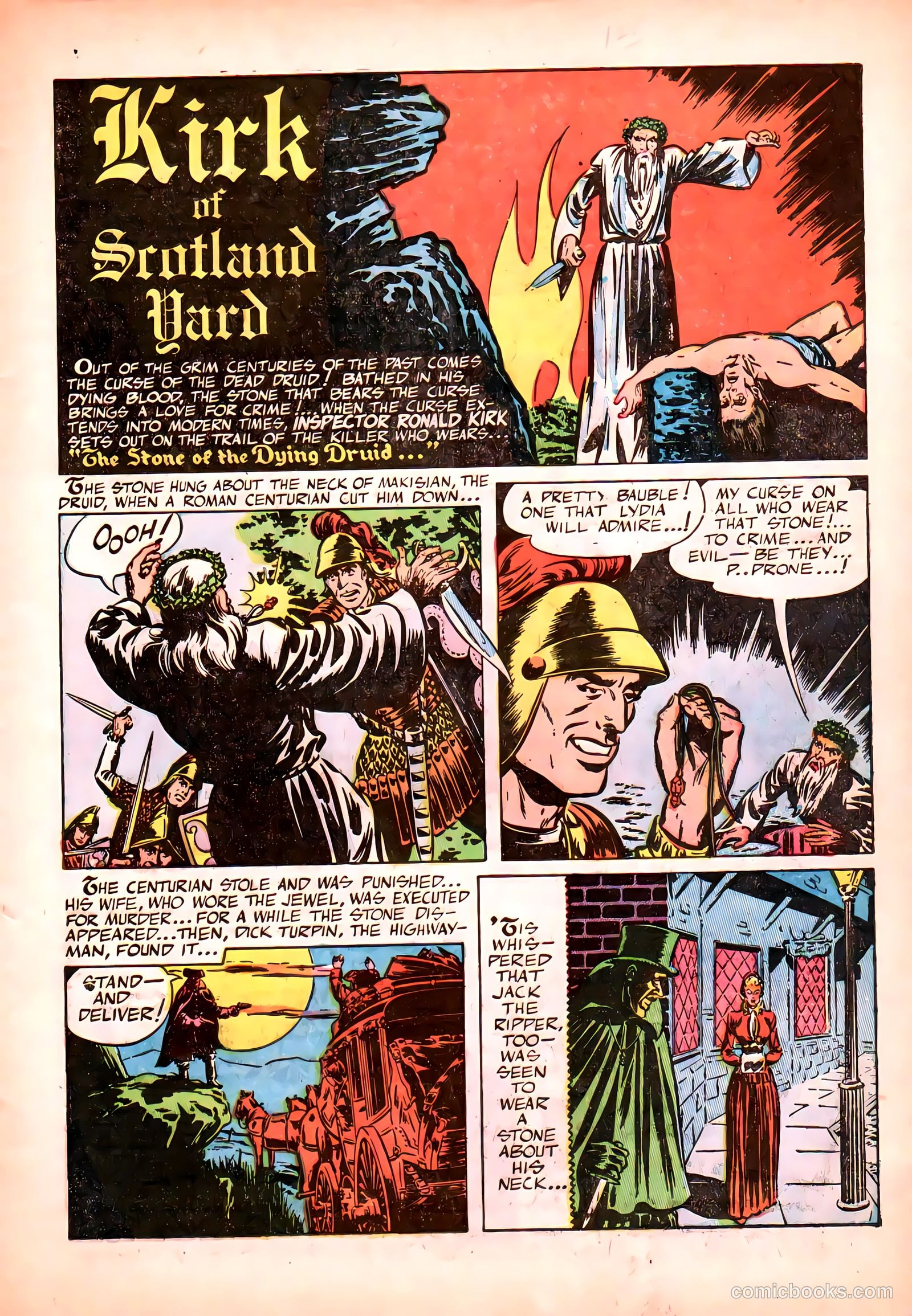 A-1 Comics 121 - Scotland Yard #1 — page 3 of 36
