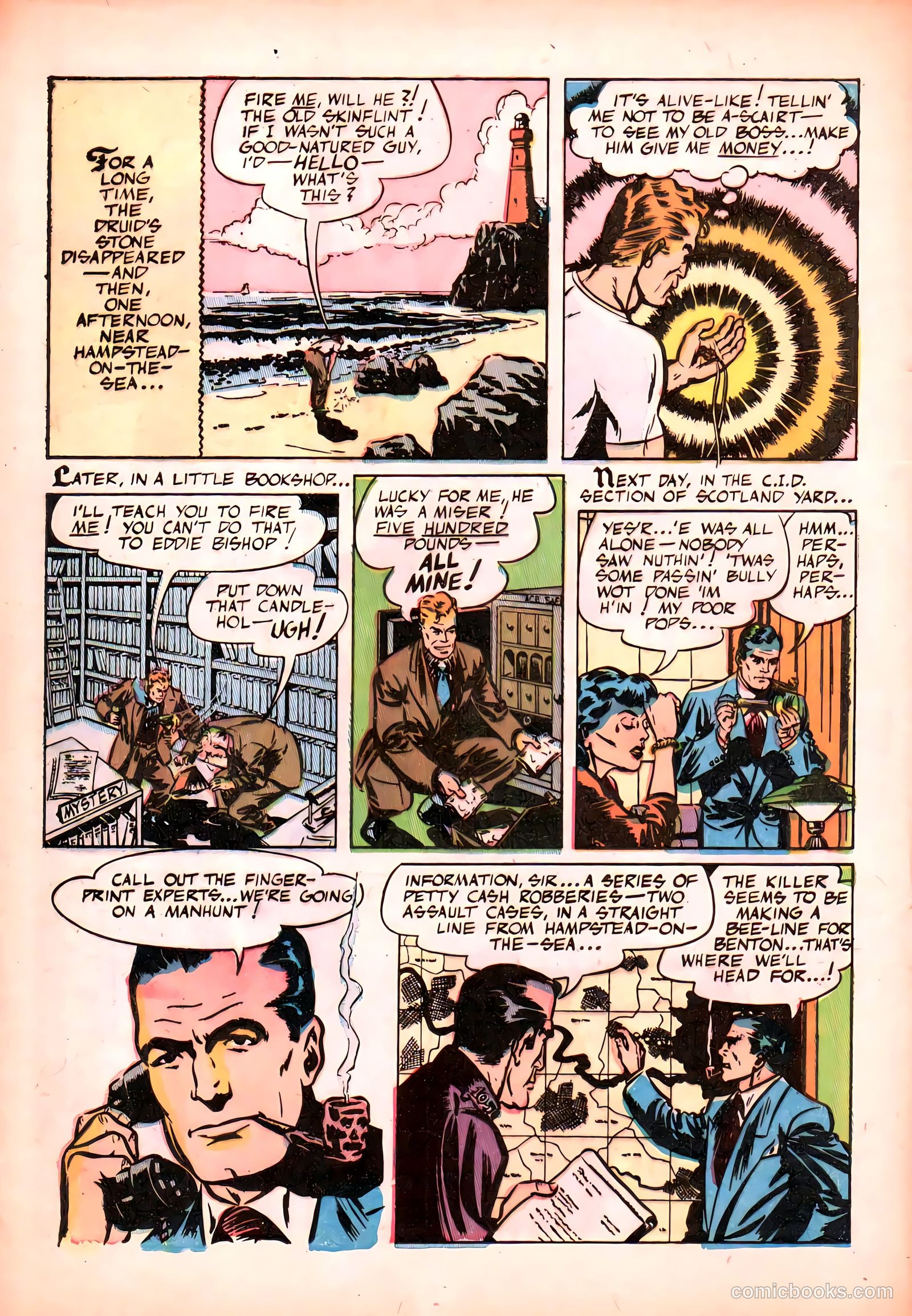 A-1 Comics 121 - Scotland Yard #1 — page 4 of 36