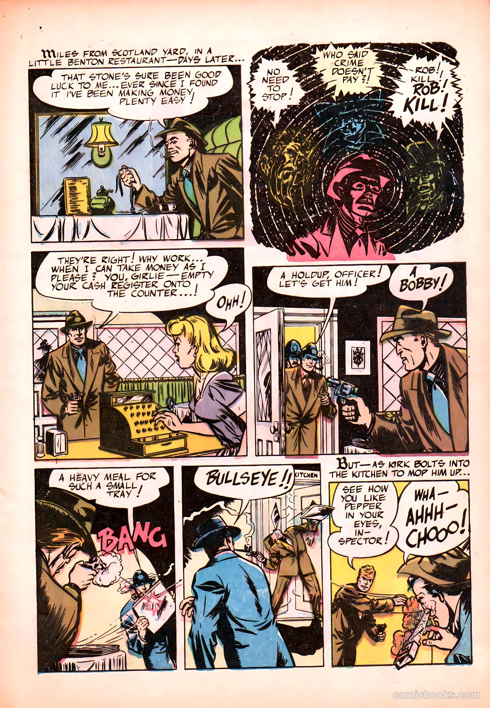 A-1 Comics 121 - Scotland Yard #1 — page 5 of 36