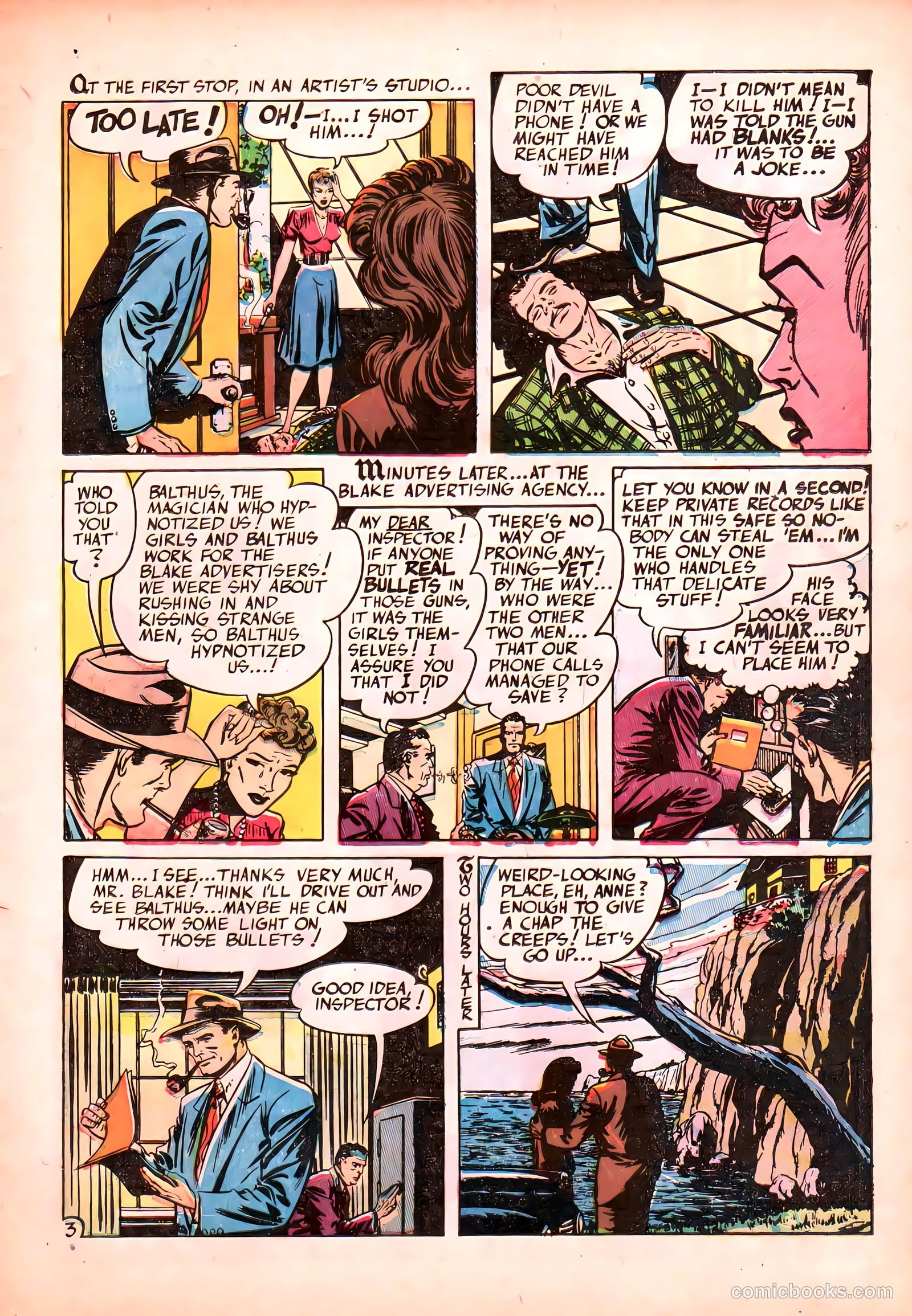 A-1 Comics 121 - Scotland Yard #1 — page 11 of 36