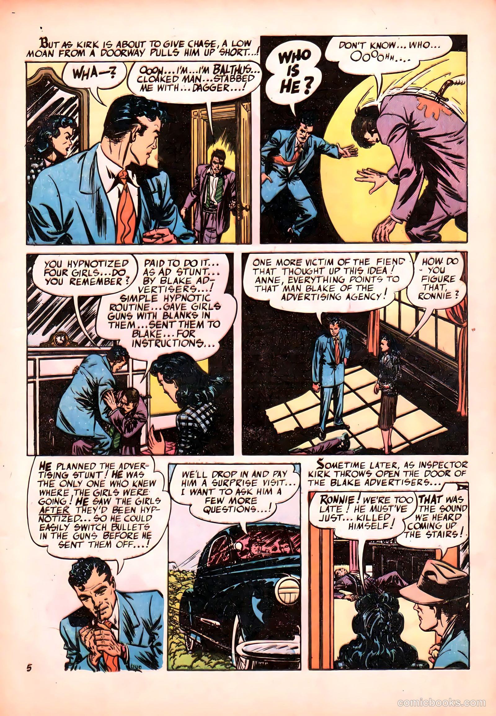 A-1 Comics 121 - Scotland Yard #1 — page 13 of 36