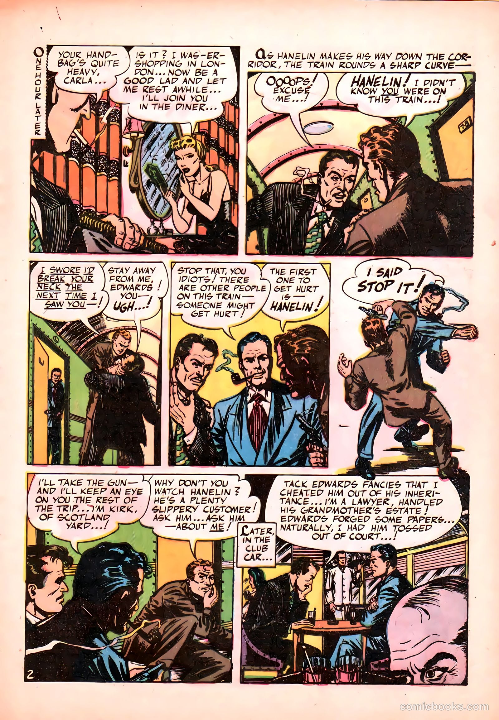 A-1 Comics 121 - Scotland Yard #1 — page 17 of 36