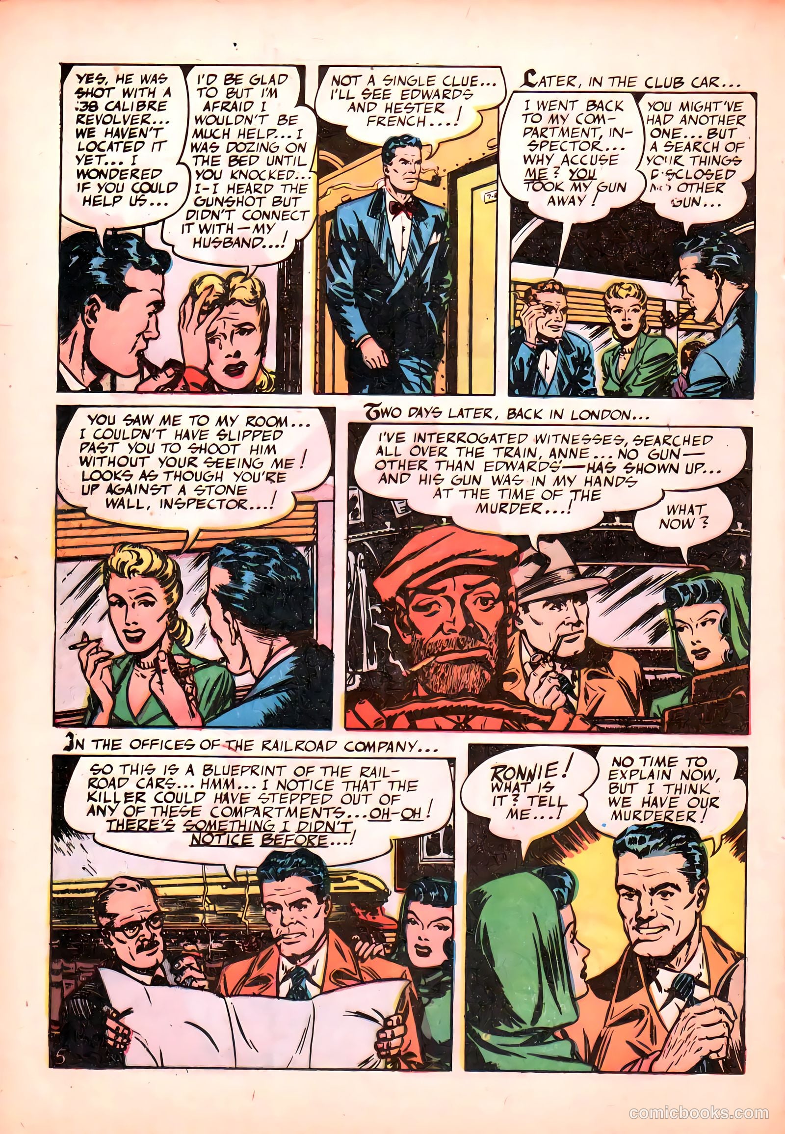 A-1 Comics 121 - Scotland Yard #1 — page 20 of 36