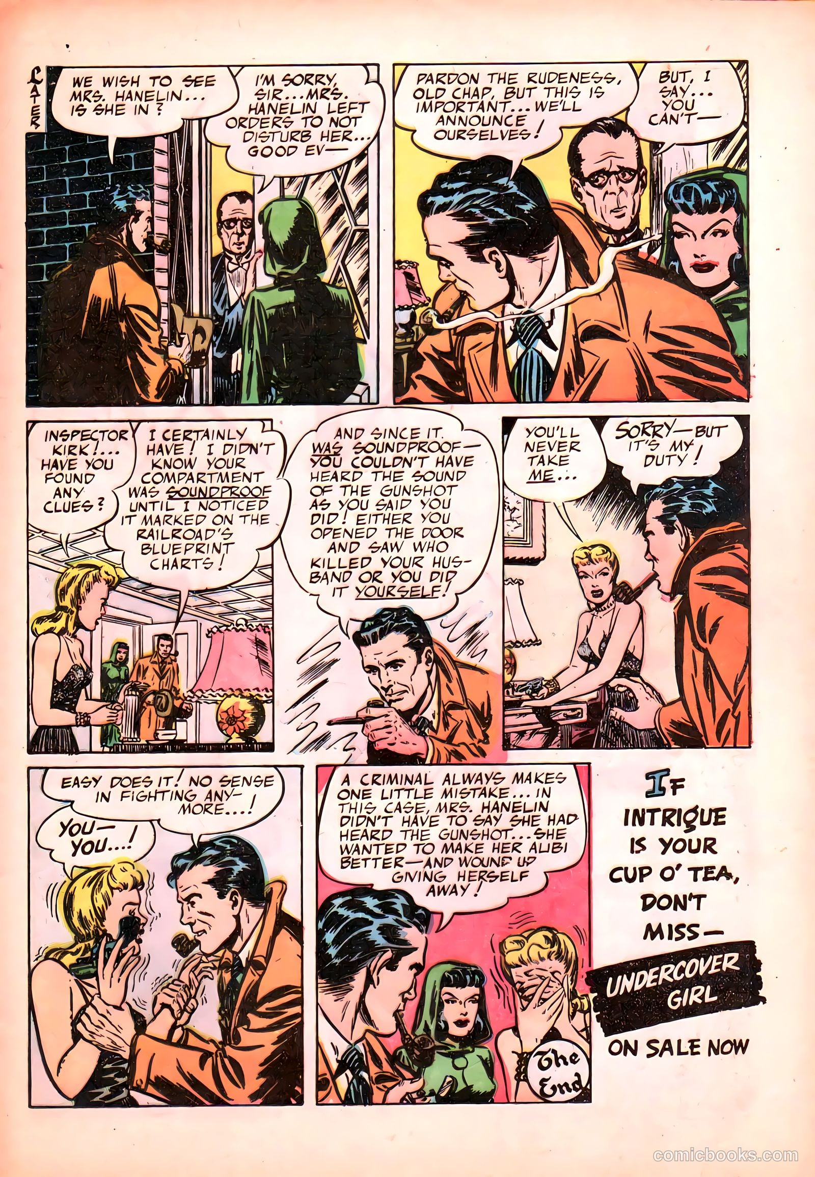 A-1 Comics 121 - Scotland Yard #1 — page 21 of 36