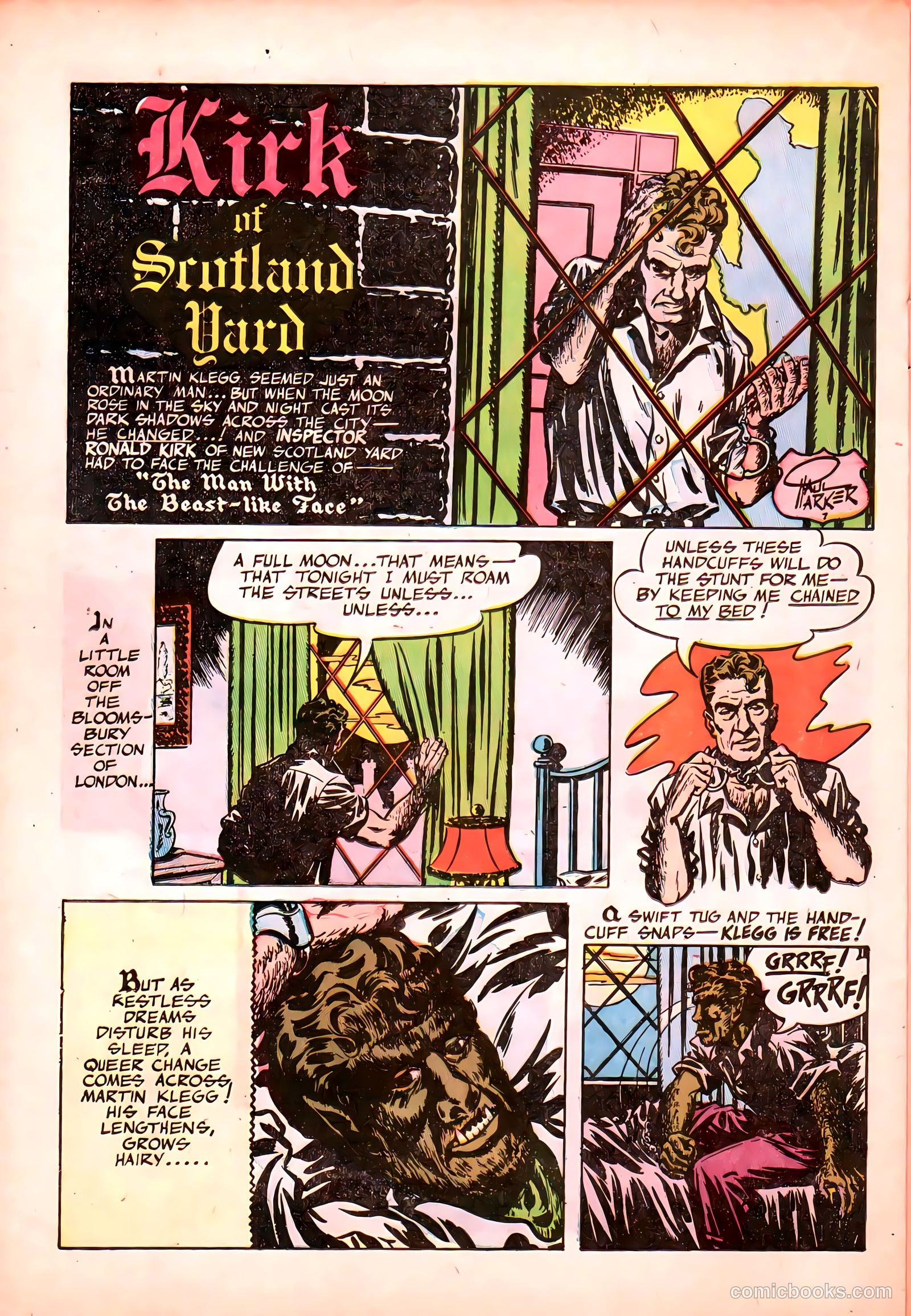 A-1 Comics 121 - Scotland Yard #1 — page 22 of 36