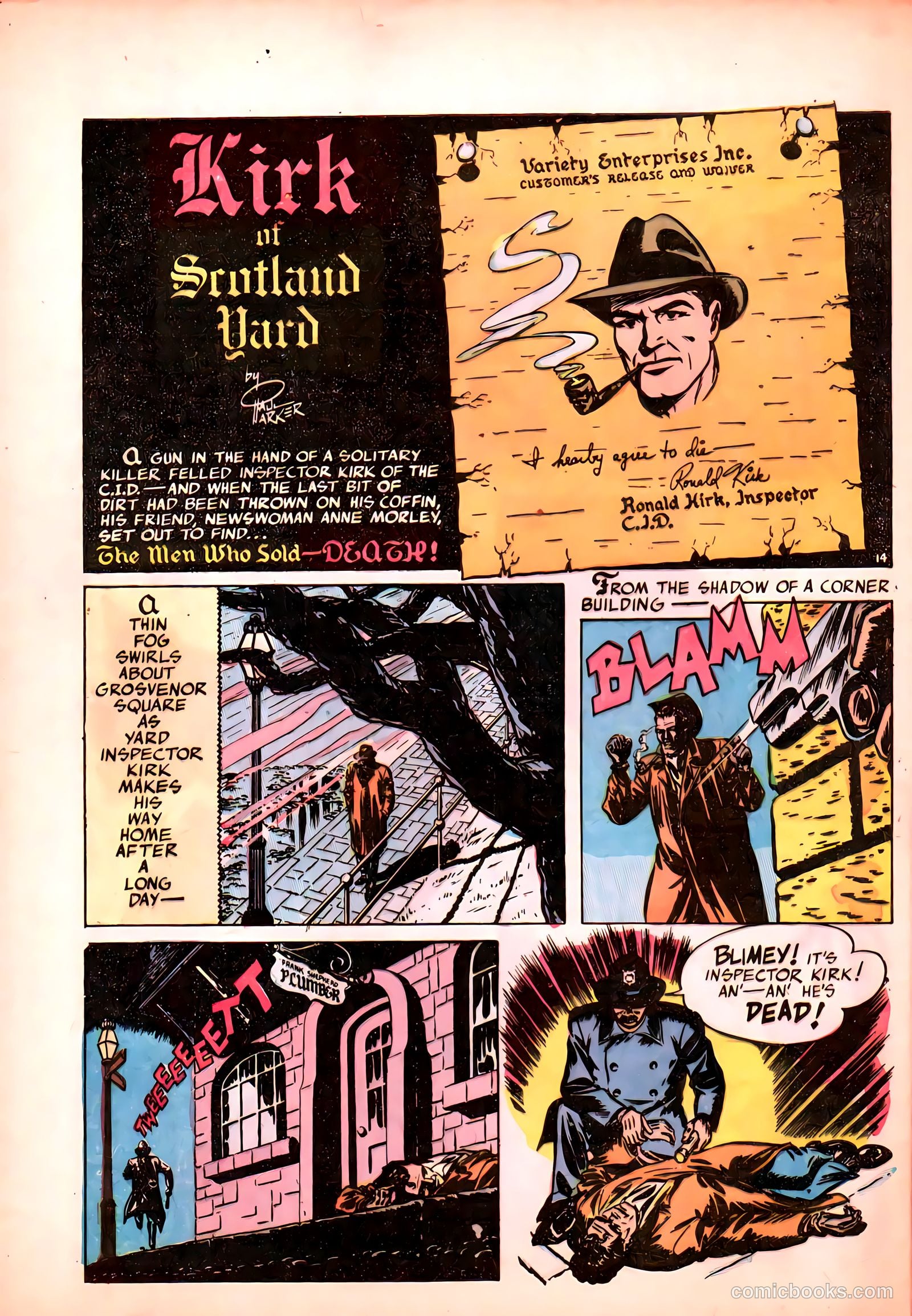 A-1 Comics 121 - Scotland Yard #1 — page 28 of 36