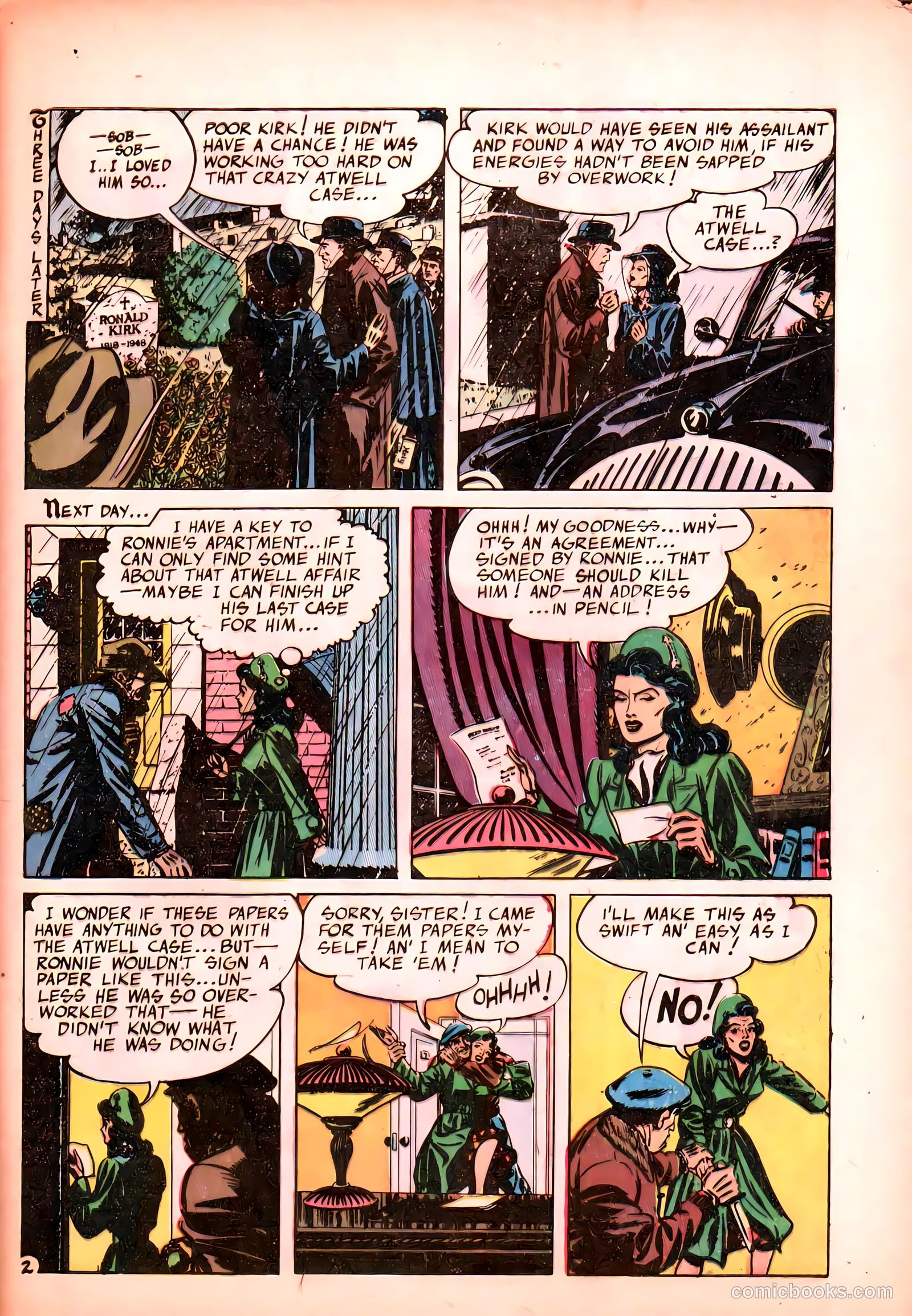 A-1 Comics 121 - Scotland Yard #1 — page 29 of 36