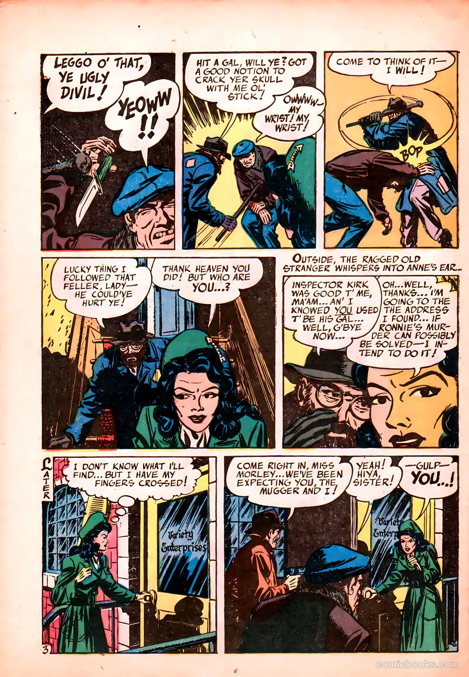 A-1 Comics 121 - Scotland Yard #1 — page 30 of 36