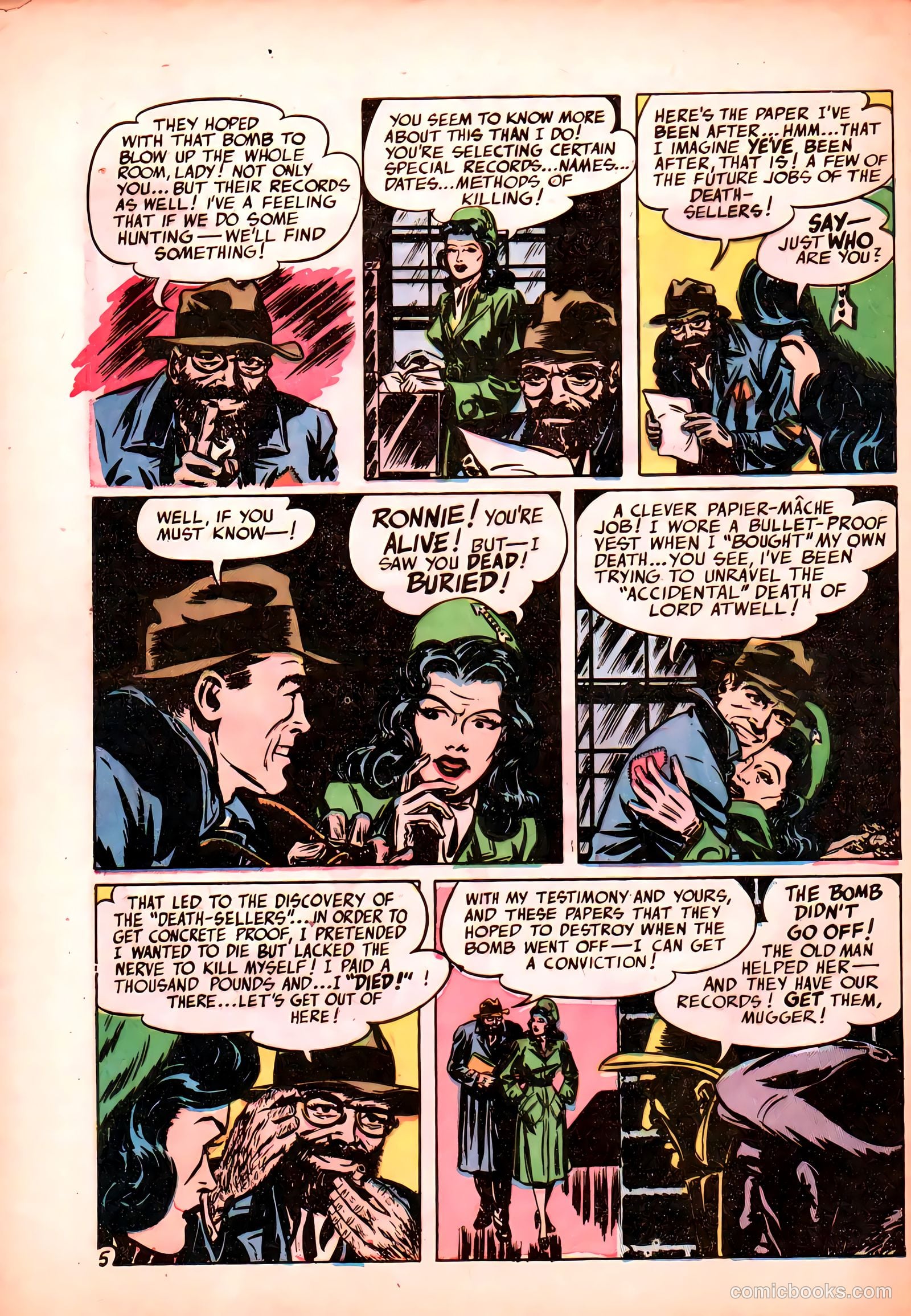 A-1 Comics 121 - Scotland Yard #1 — page 32 of 36