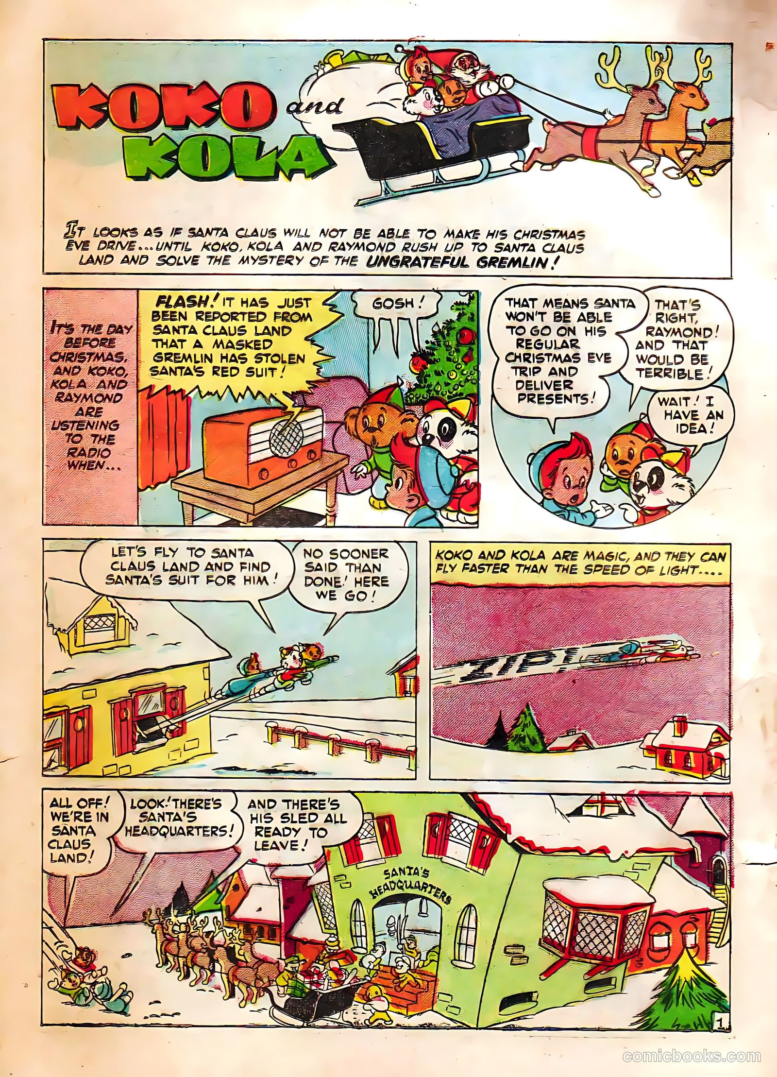 A-1 Comics 28 - Koko and Kola #6 — page 4 of 36