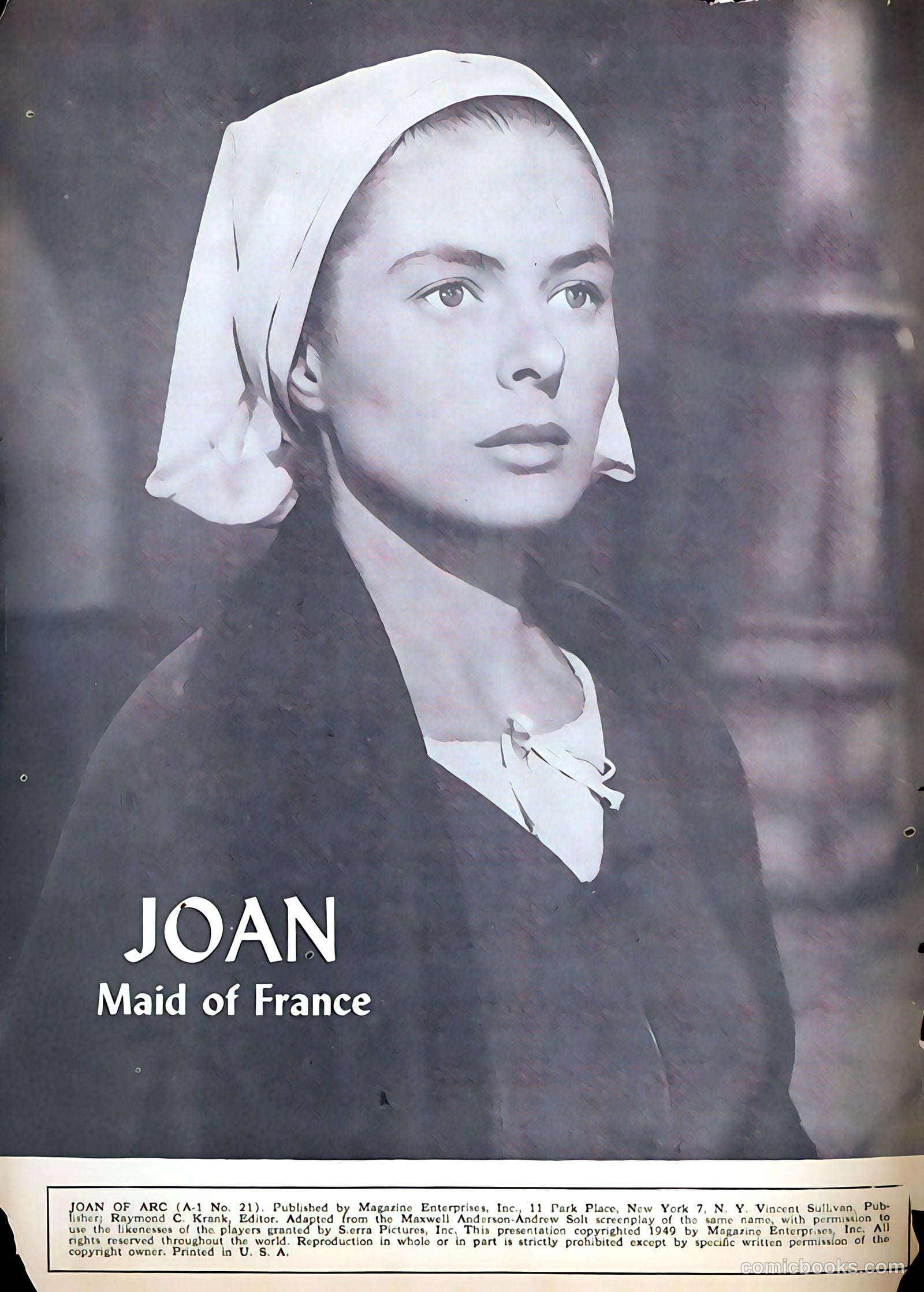 A-1 Comics 21 - Joan Of Arc nn #1 — page 2 of 36