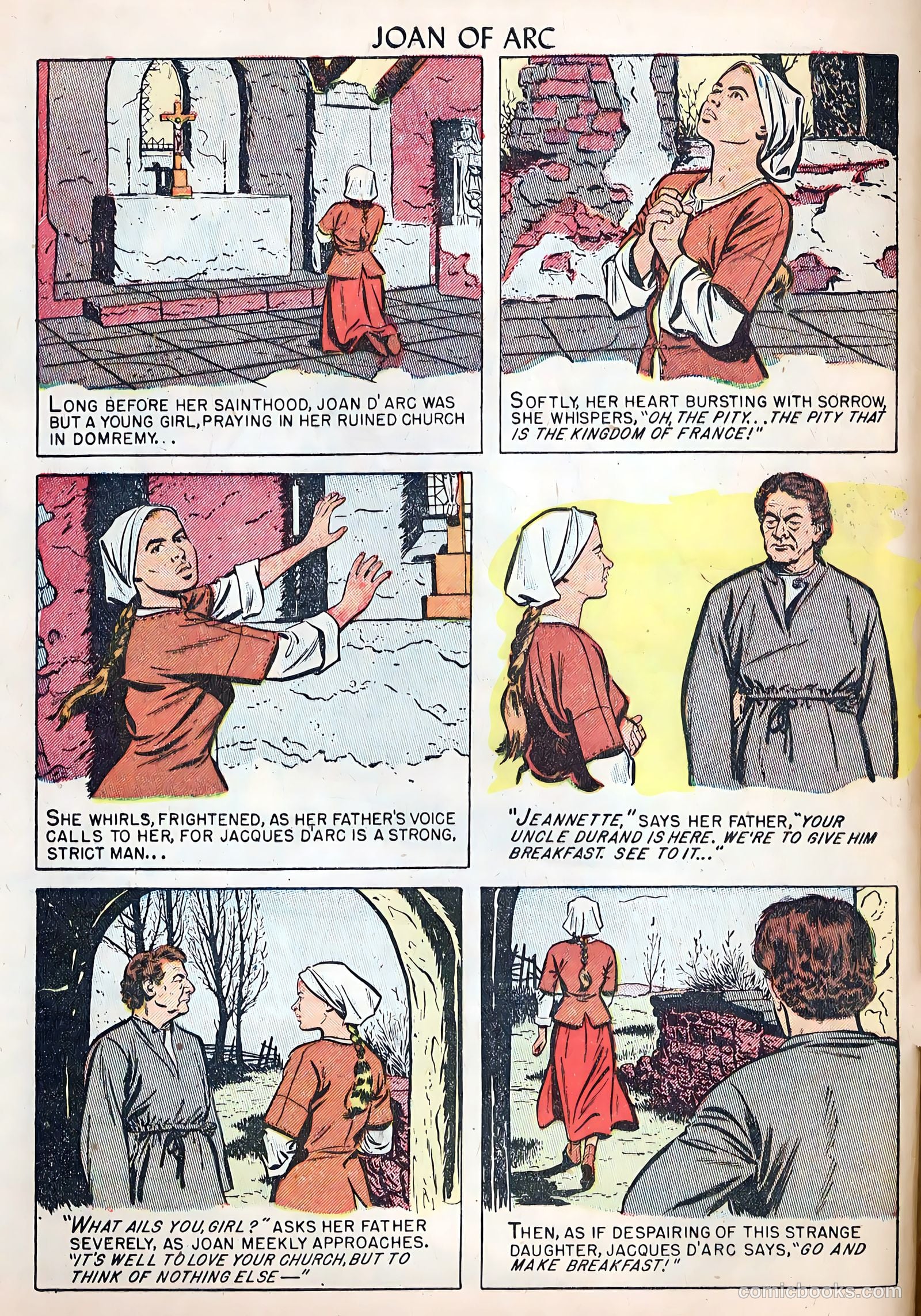 A-1 Comics 21 - Joan Of Arc nn #1 — page 4 of 36