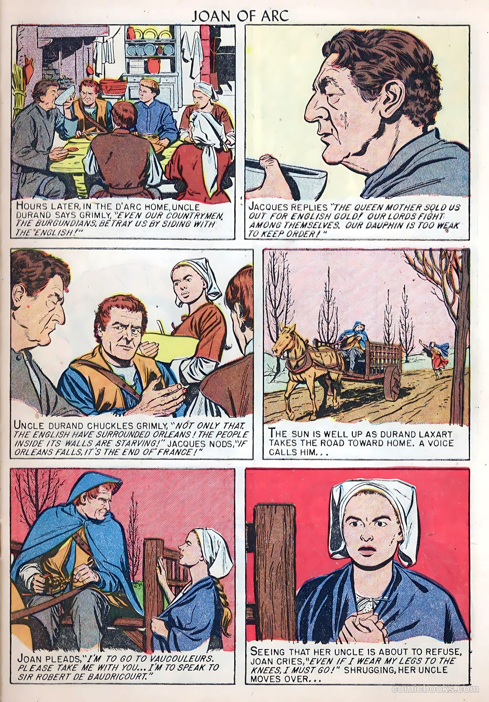 A-1 Comics 21 - Joan Of Arc nn #1 — page 5 of 36