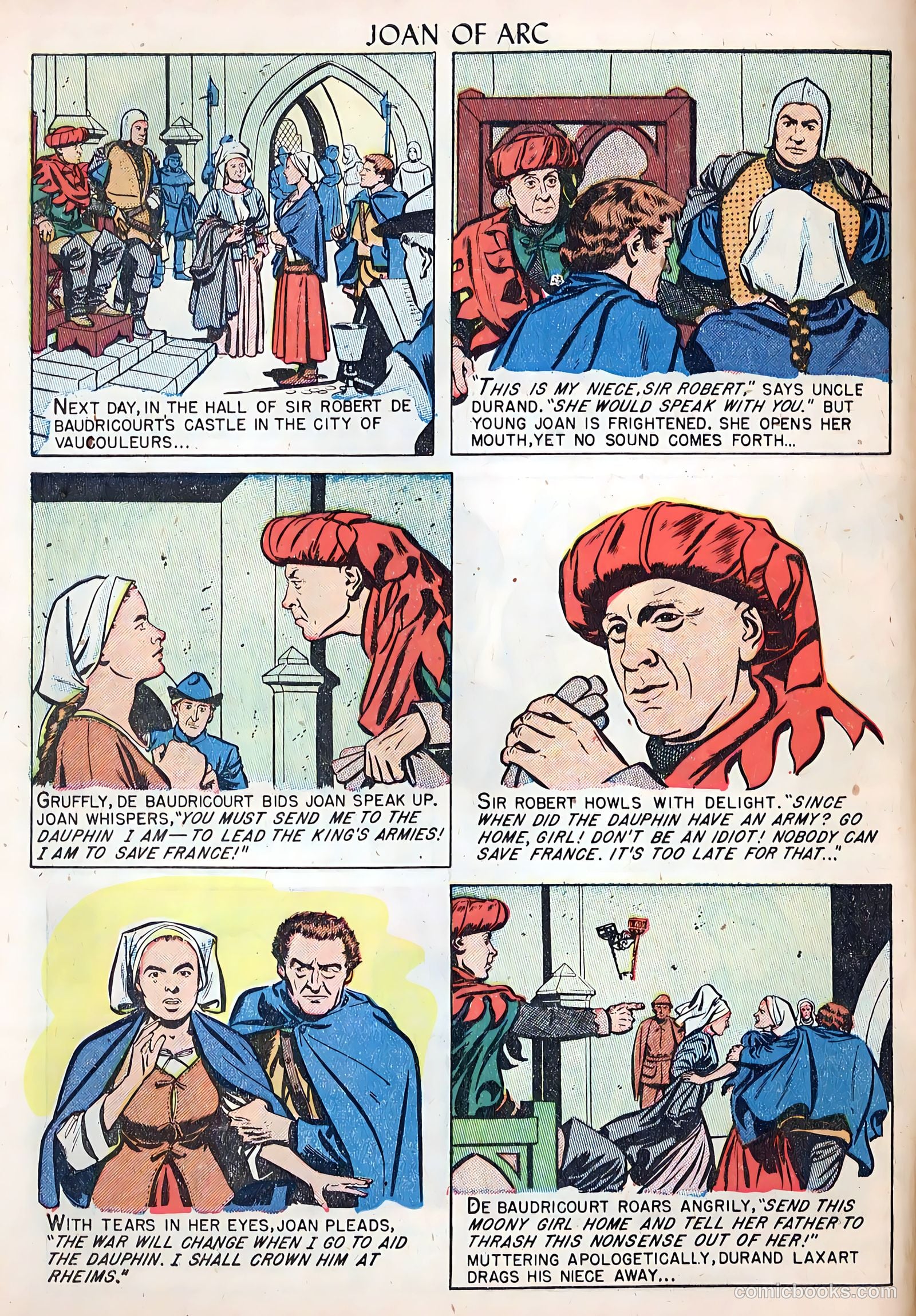 A-1 Comics 21 - Joan Of Arc nn #1 — page 6 of 36
