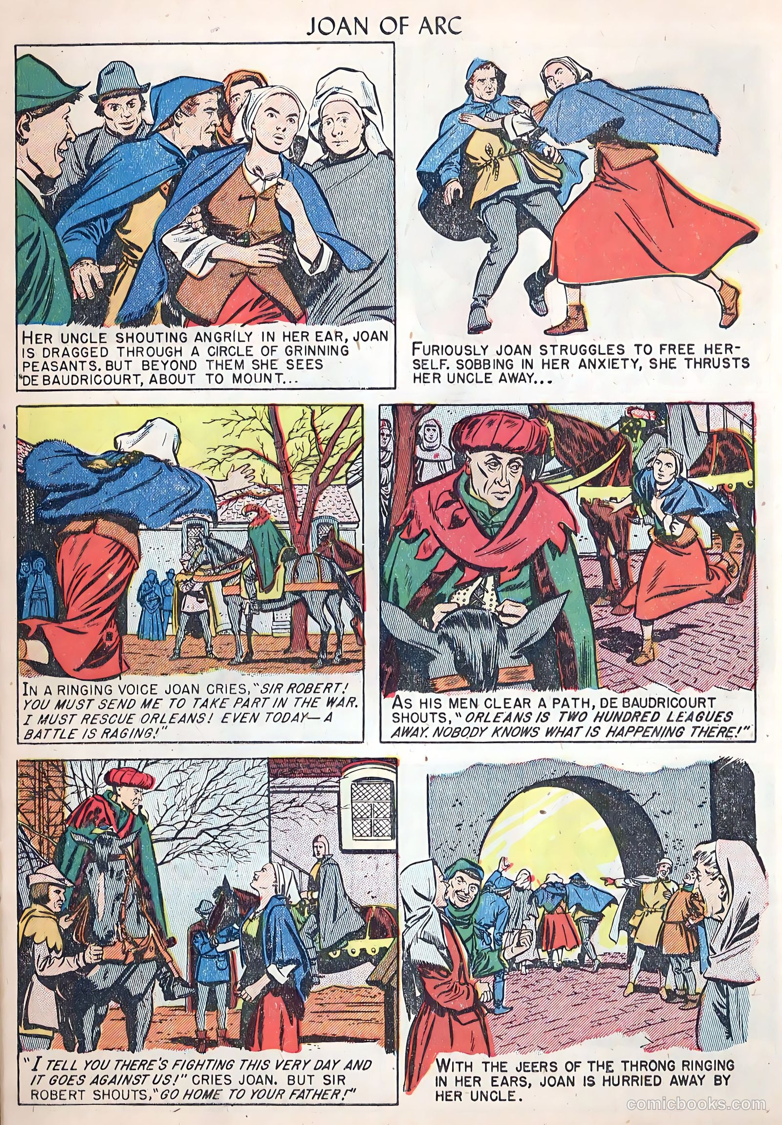 A-1 Comics 21 - Joan Of Arc nn #1 — page 7 of 36