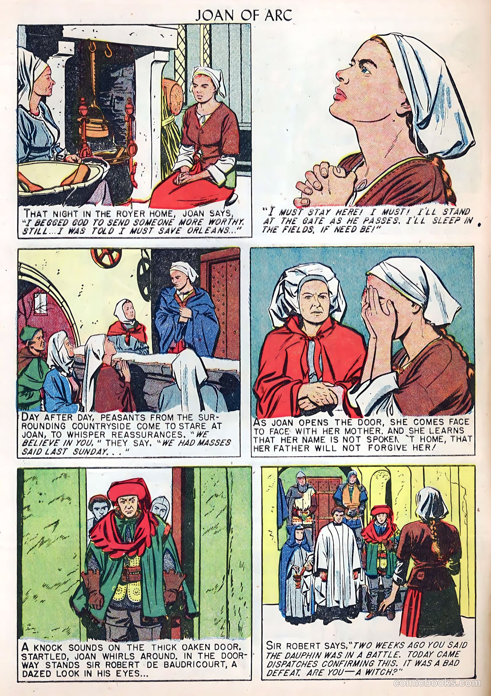 A-1 Comics 21 - Joan Of Arc nn #1 — page 8 of 36