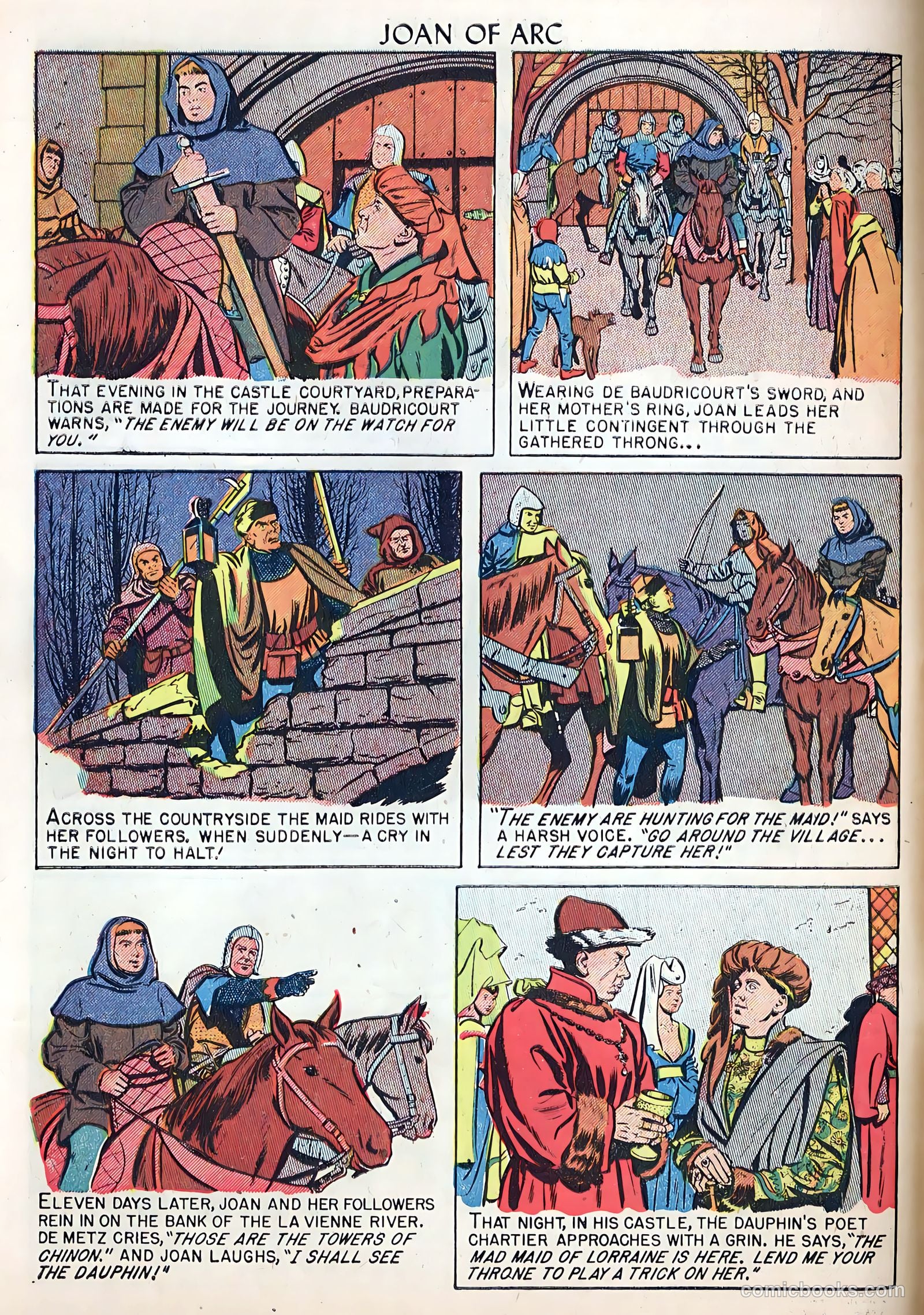A-1 Comics 21 - Joan Of Arc nn #1 — page 10 of 36