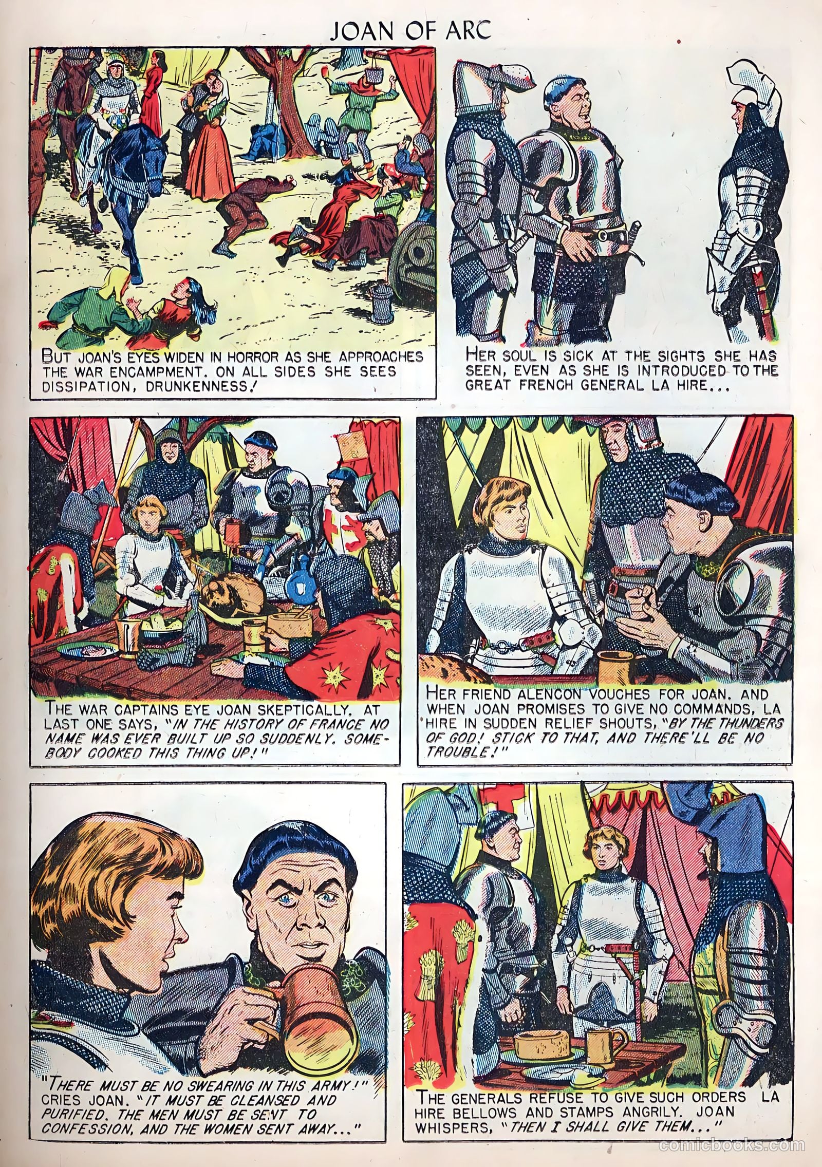 A-1 Comics 21 - Joan Of Arc nn #1 — page 13 of 36