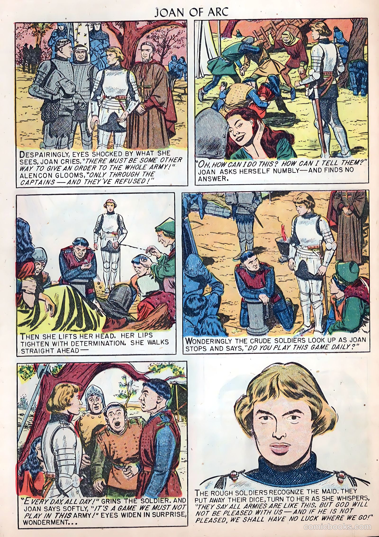 A-1 Comics 21 - Joan Of Arc nn #1 — page 14 of 36