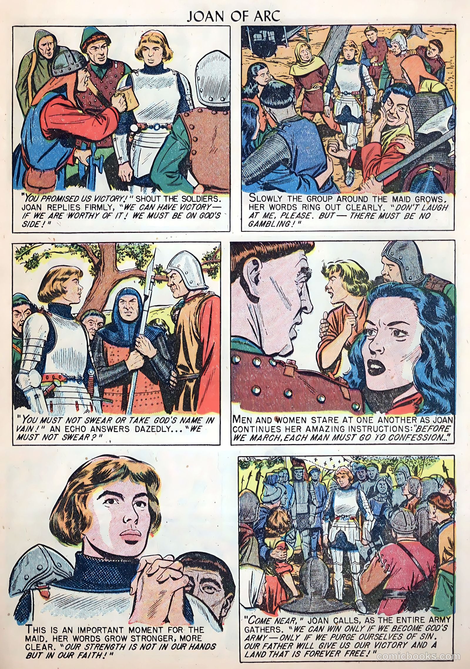 A-1 Comics 21 - Joan Of Arc nn #1 — page 15 of 36