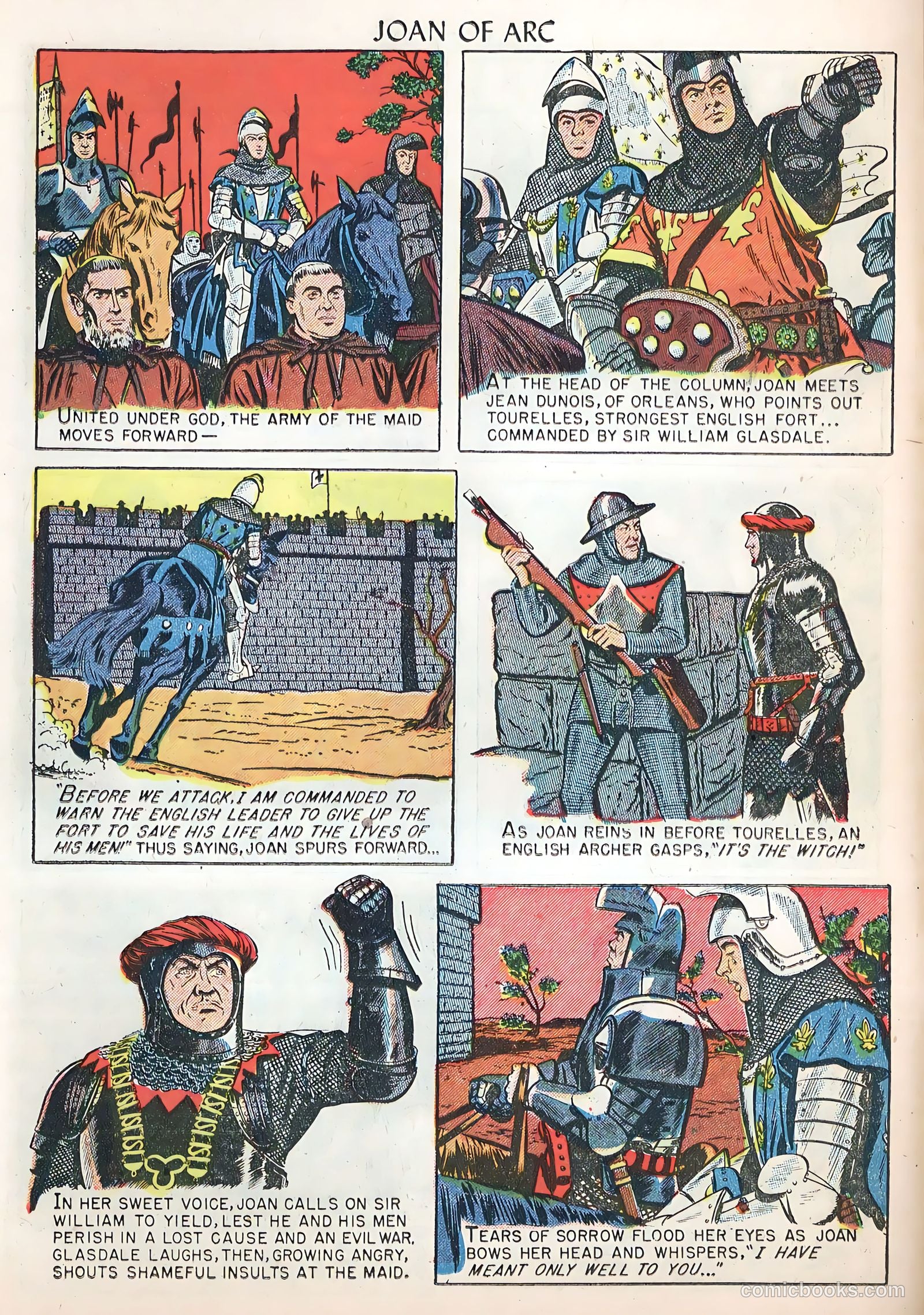A-1 Comics 21 - Joan Of Arc nn #1 — page 16 of 36