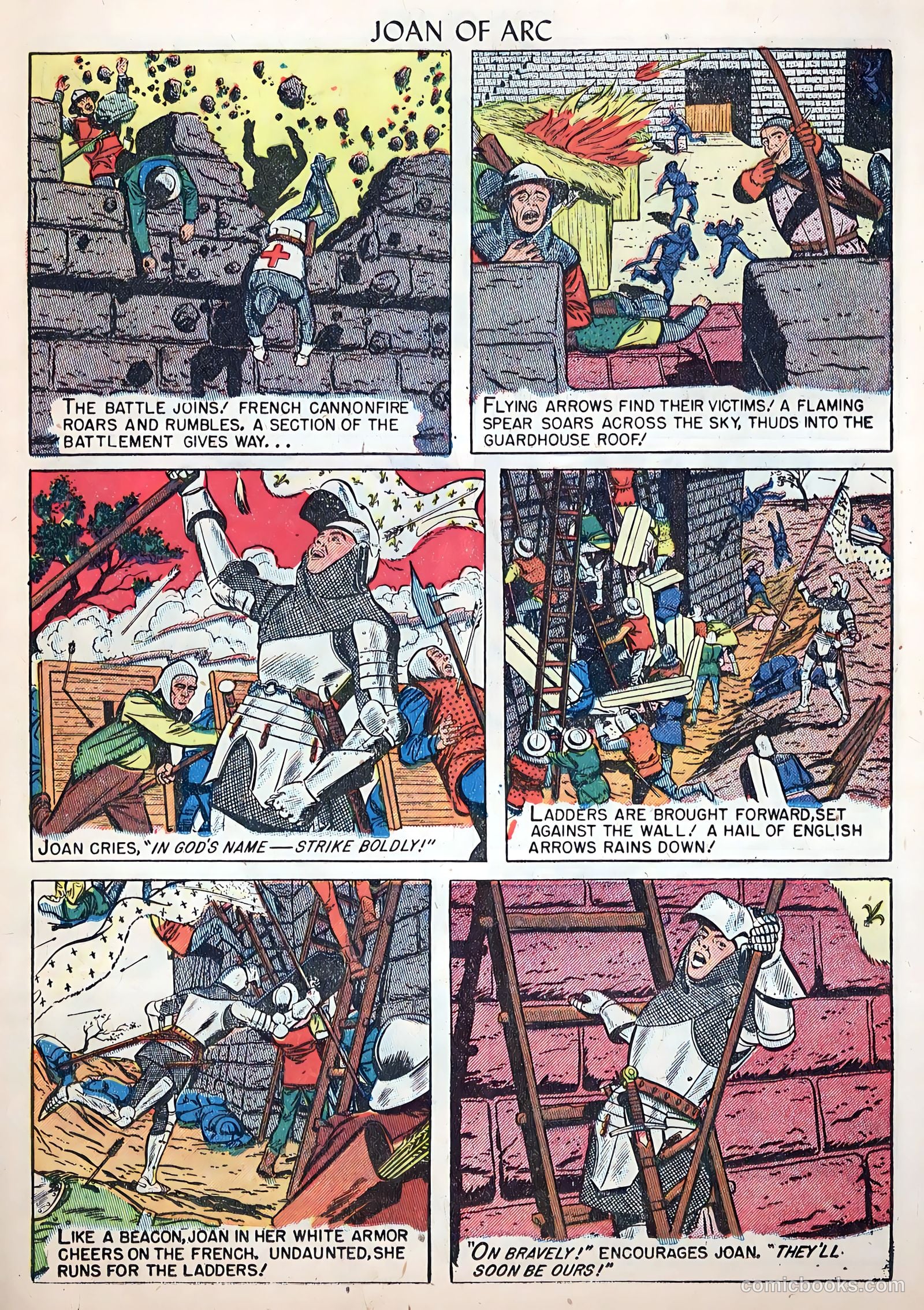 A-1 Comics 21 - Joan Of Arc nn #1 — page 17 of 36