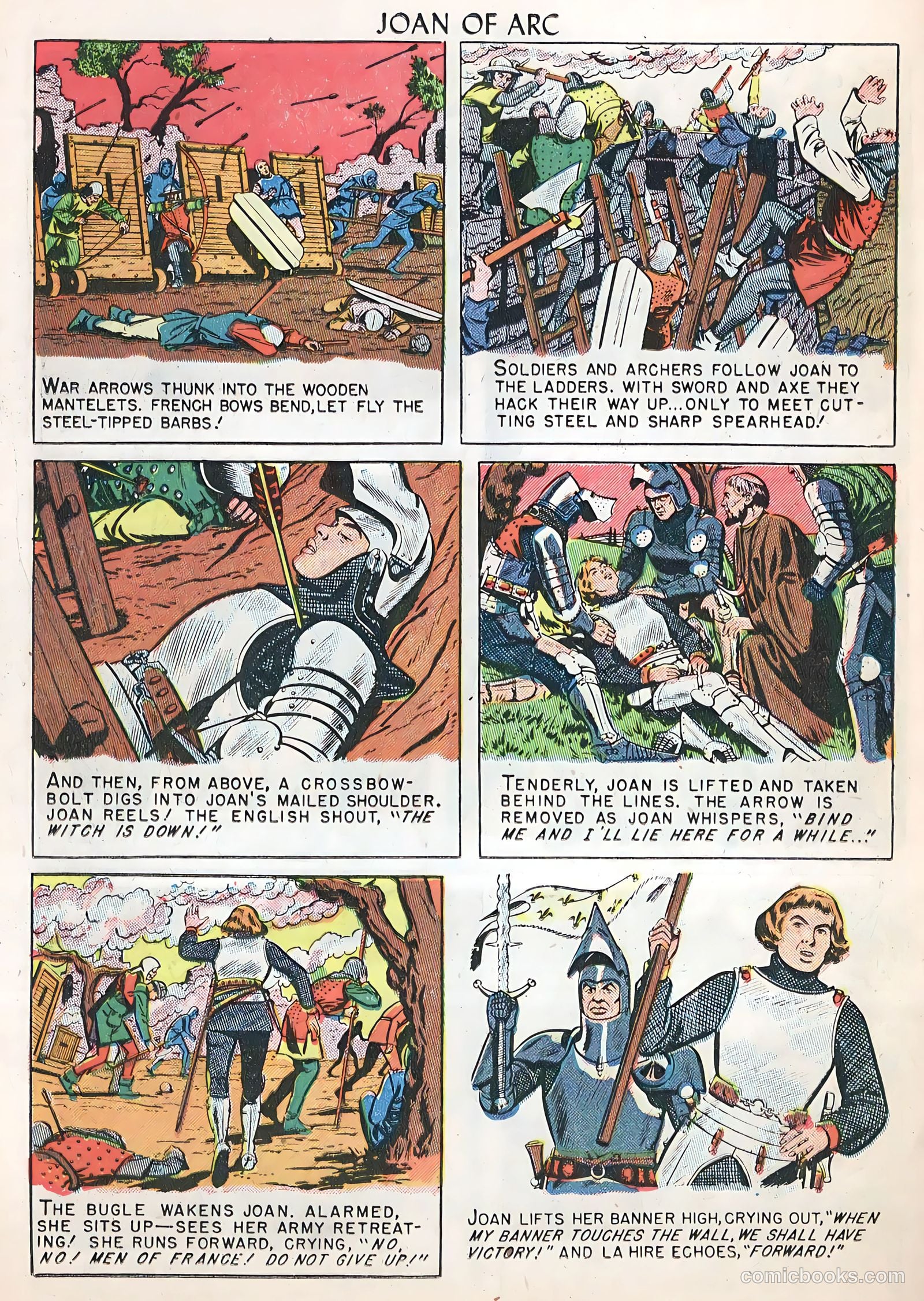 A-1 Comics 21 - Joan Of Arc nn #1 — page 18 of 36